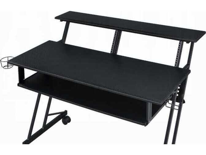 Acme Furniture Suitor Black Computer Desk