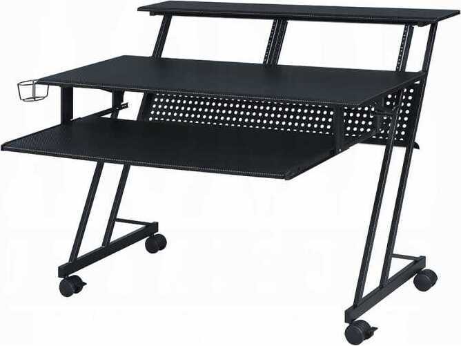 Acme Furniture Suitor Black Computer Desk