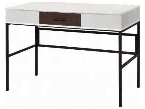 Acme Furniture Verster Natural Black White Writing Desk