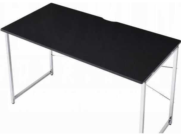 Acme Furniture Tennos Black Chrome Writing Desk