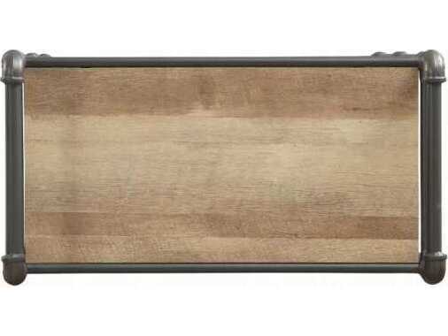 Acme Furniture Itzel Antique Oak Sandy Gray Bookcase