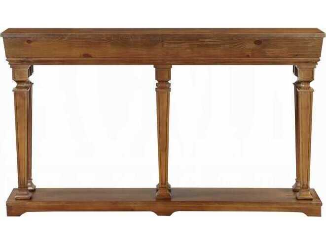 Acme Furniture Garrison Rectangular Wood Oak Console Table