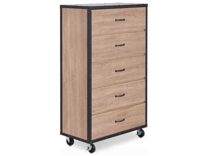 Acme Furniture Weathered Light Oak Natural Accent Chest