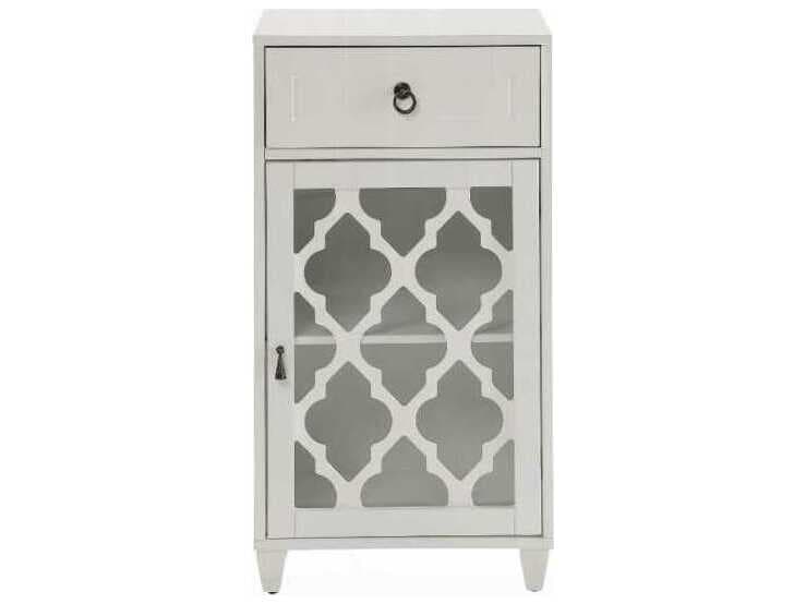 Acme Furniture Ceara Rectangular Wood White End Table