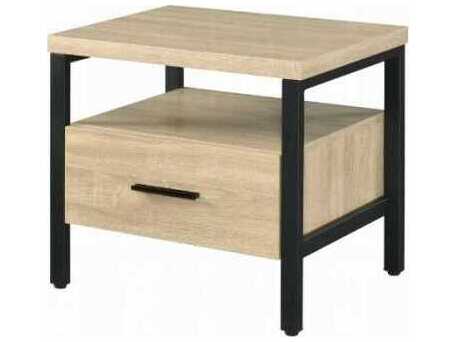 Acme Furniture 1-Drawer Brown Nightstand