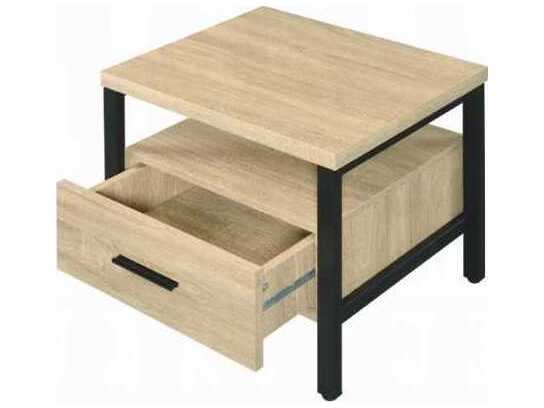 Acme Furniture 1-Drawer Brown Nightstand