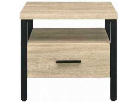 Acme Furniture 1-Drawer Brown Nightstand