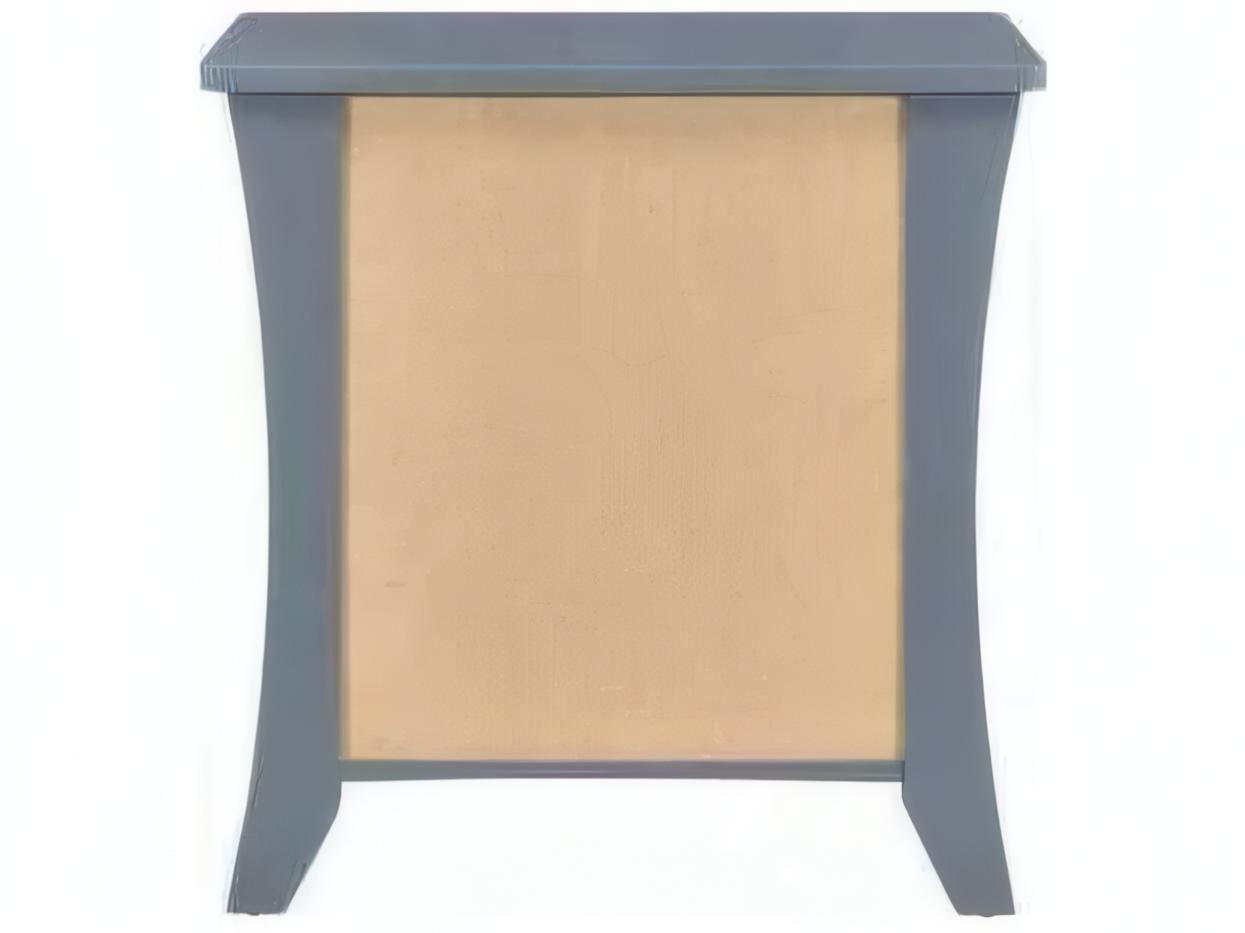 Acme Furniture 2-Drawers Blue Nightstand
