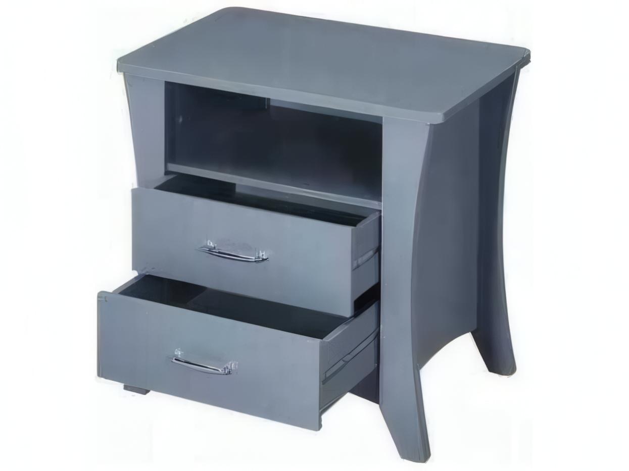 Acme Furniture 2-Drawers Blue Nightstand
