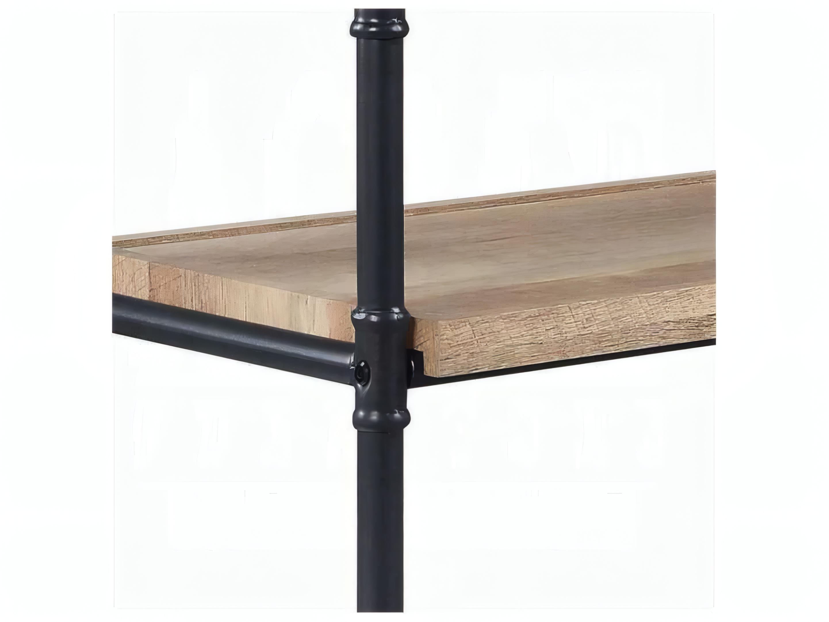 Acme Furniture Brantley Oak Sandy Black Bookcase