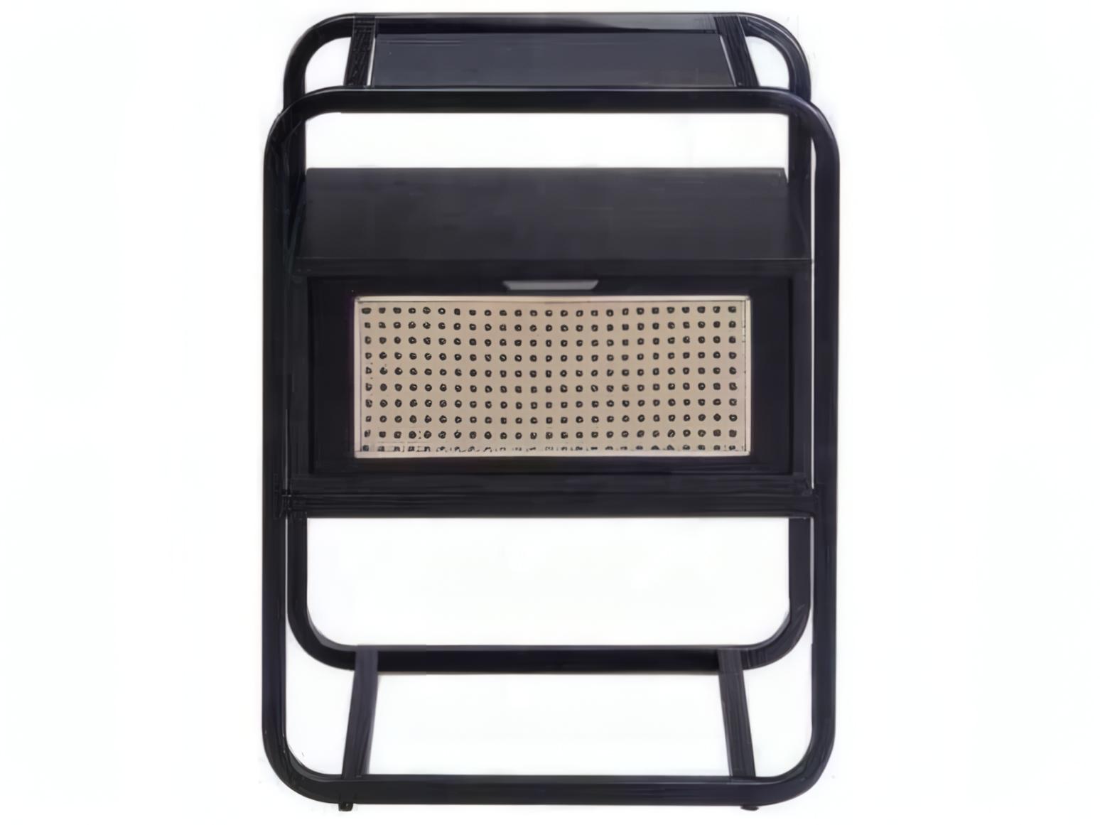 Acme Furniture Colson Square Glass Black End Table