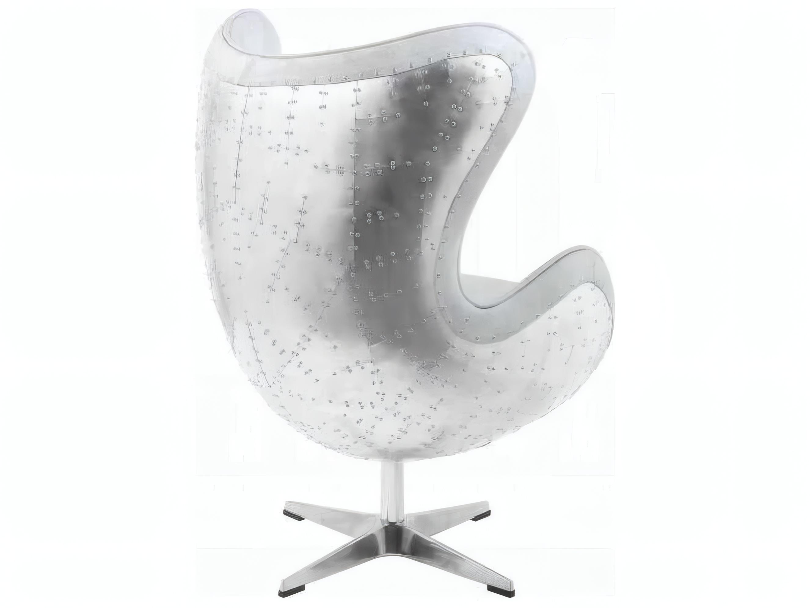 Acme Furniture Brancaster Swivel White Leather Accent Chair