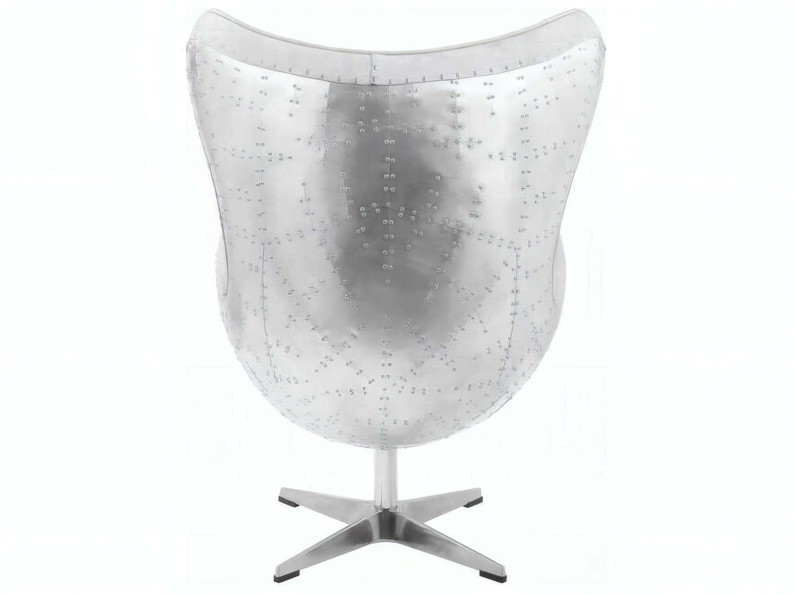 Acme Furniture Brancaster Swivel White Leather Accent Chair