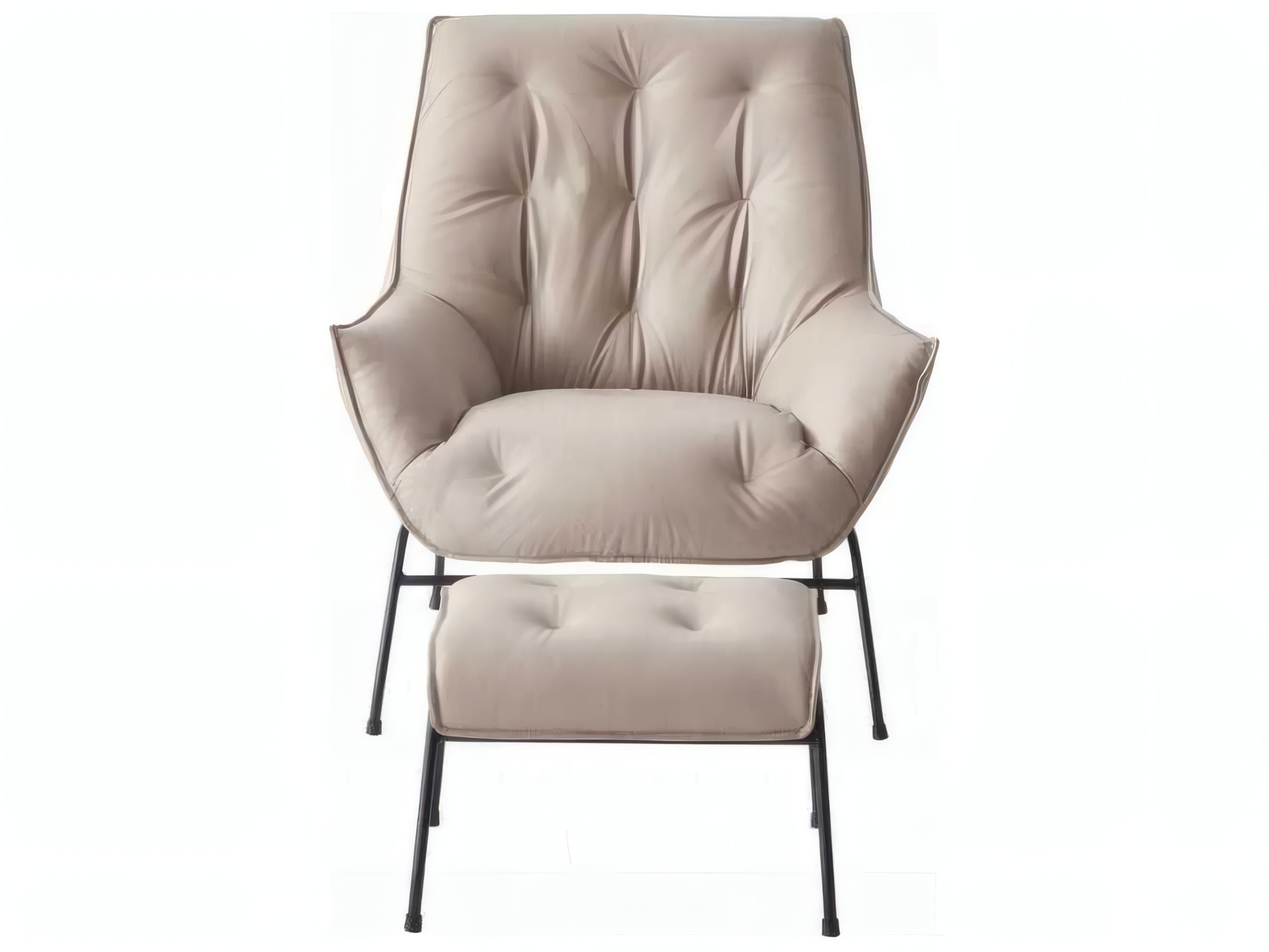 Acme Furniture Zusa Chair and Ottoman Set