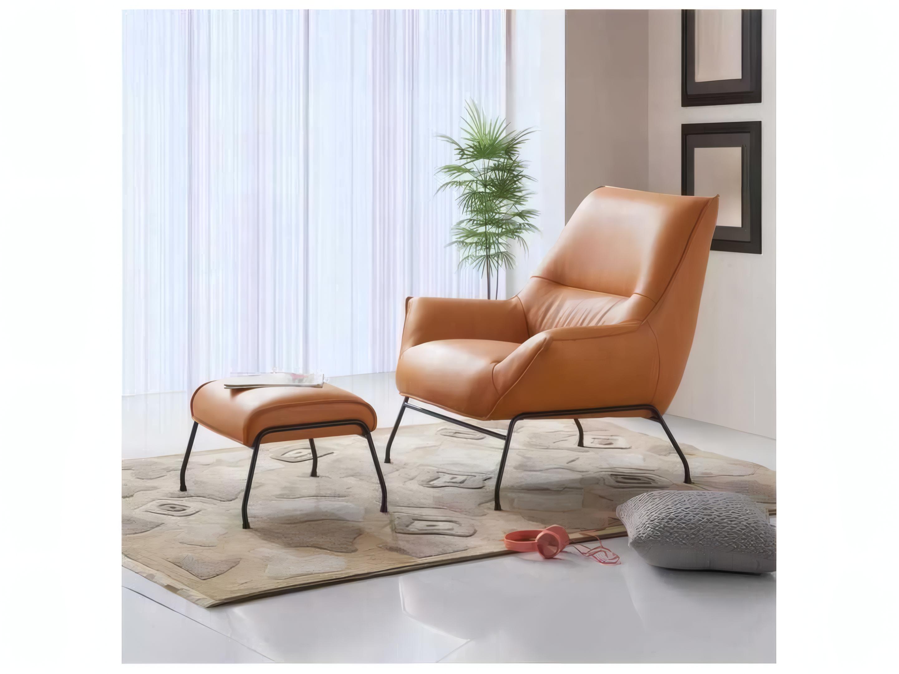 Acme Furniture Jabel Chair and Ottoman Set