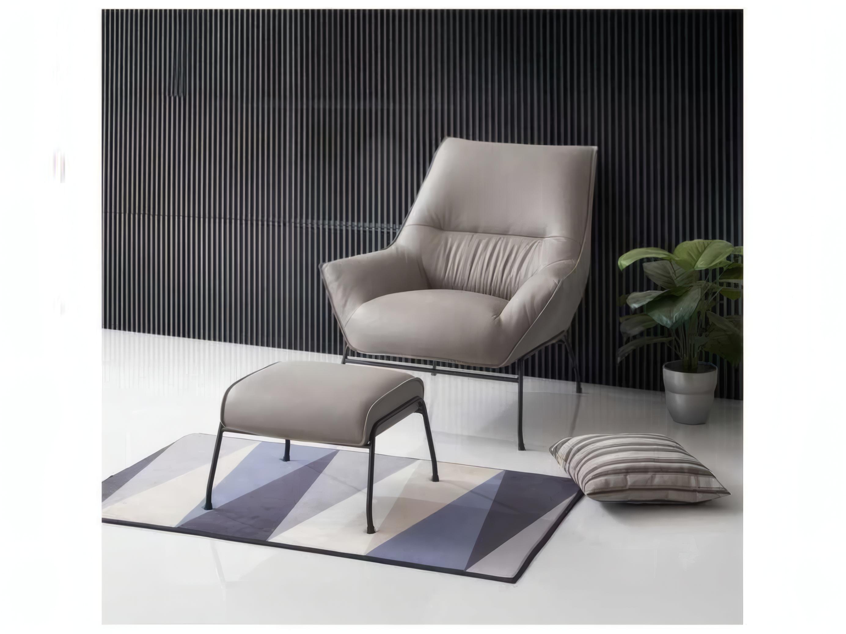 Acme Furniture Jabel Chair and Ottoman Set