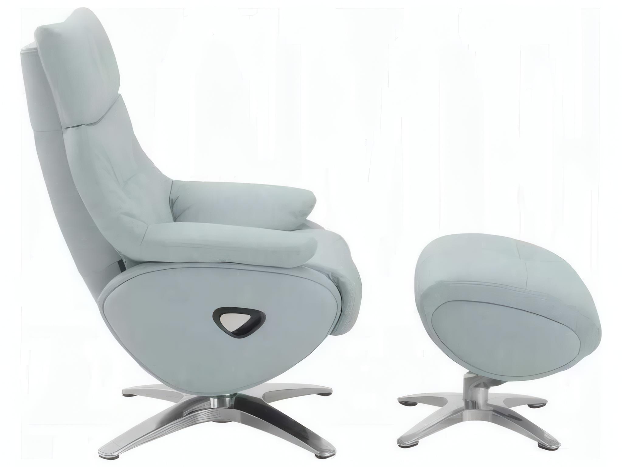 Acme Furniture Chair and Ottoman Set