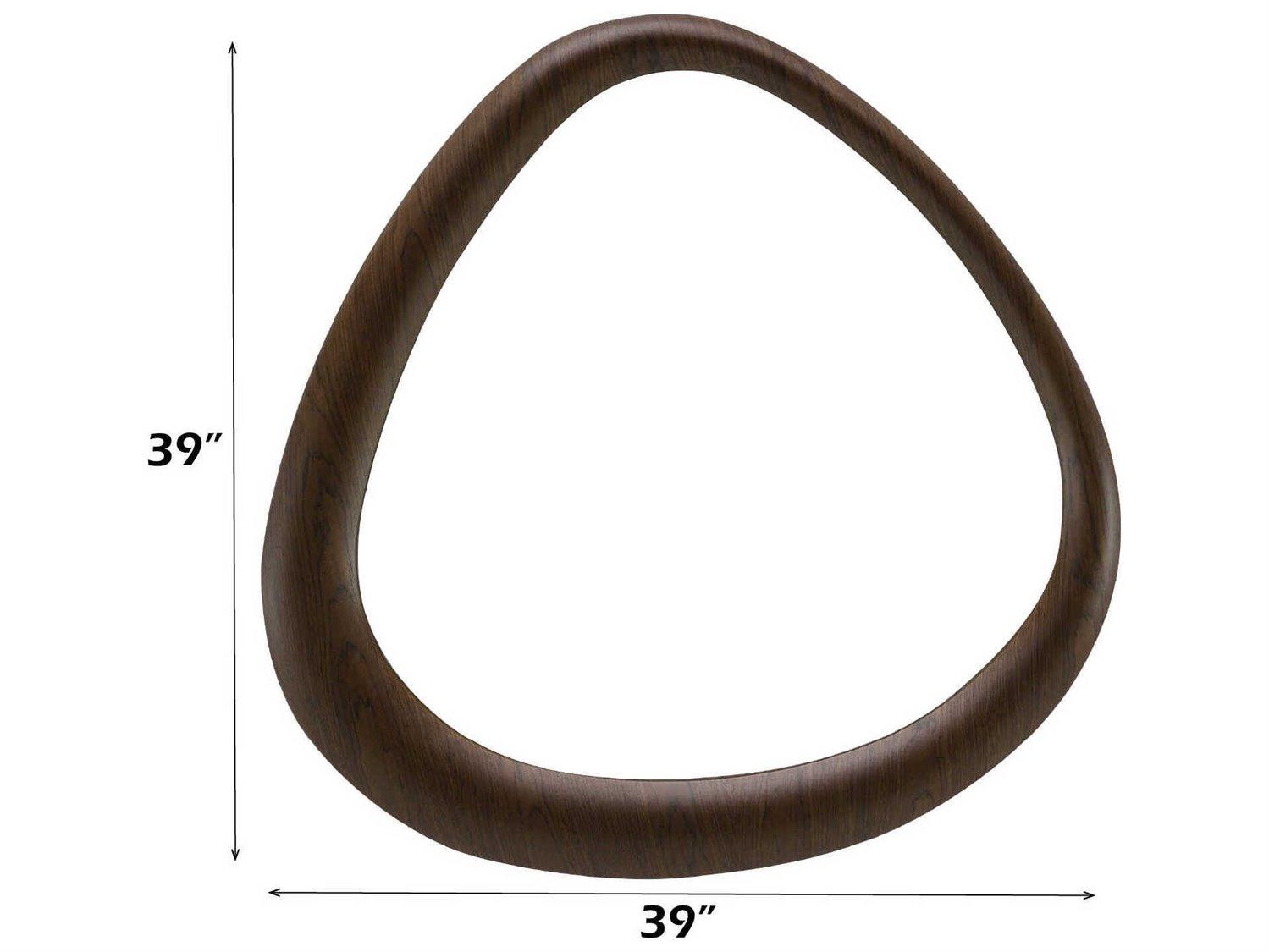 Acme Furniture Haidar Brown Wall Mirror