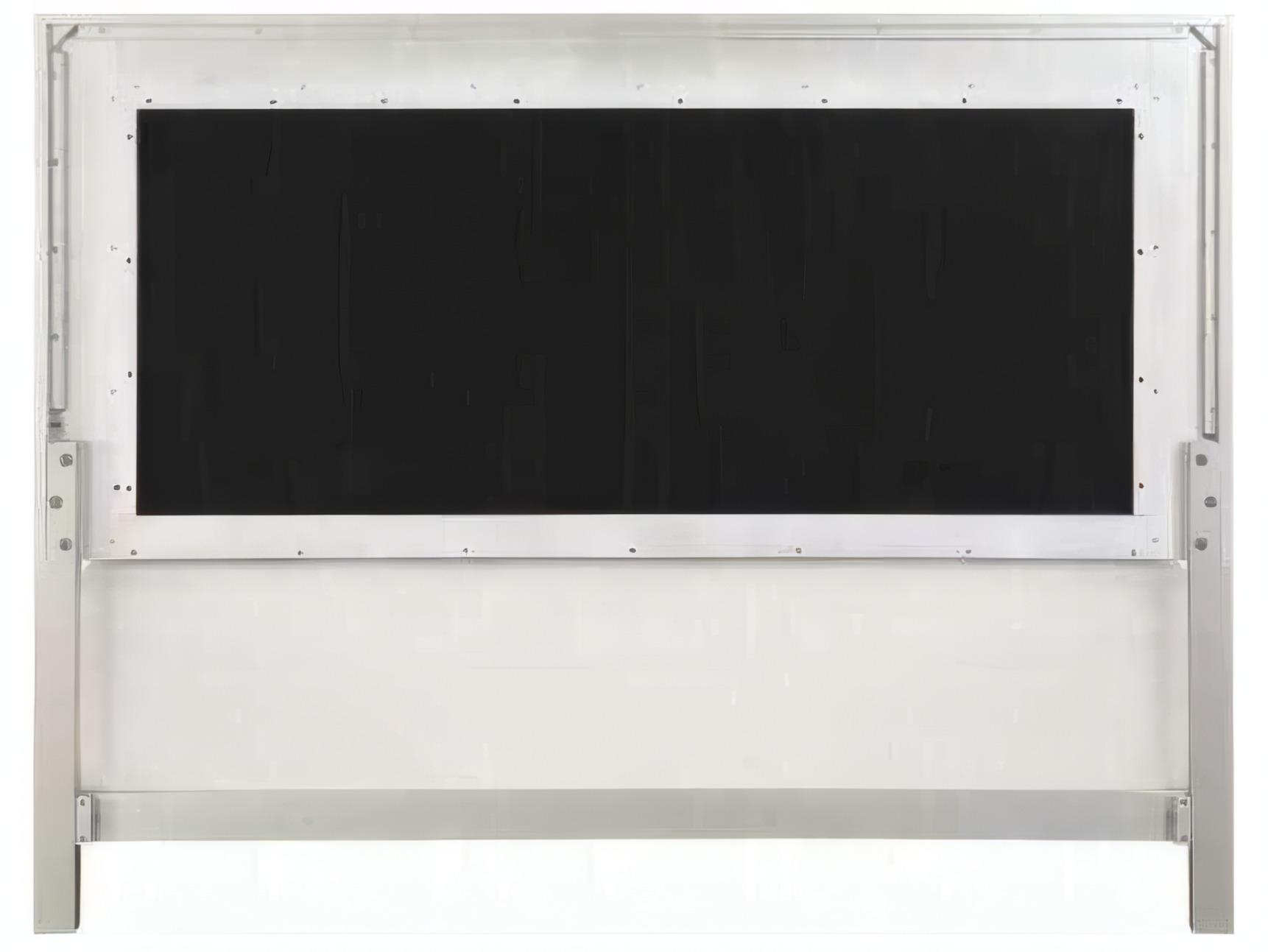 Acme Furniture Sliverfluff Synthetic Leather Champagne Poplar Wood Upholstered King Platform Bed