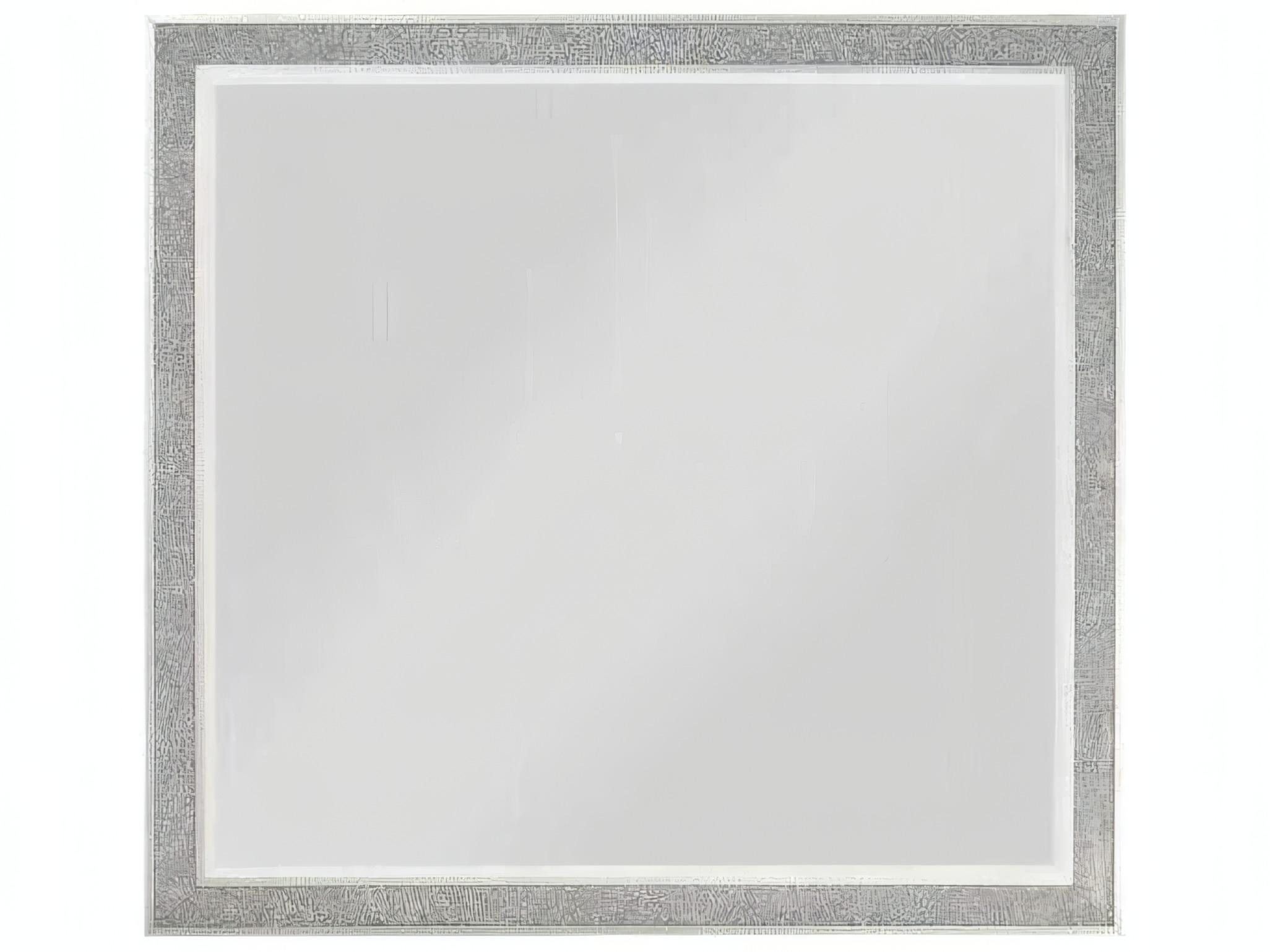 Acme Furniture Sliverfluff Mirrored Champagne Square Wall Mirror