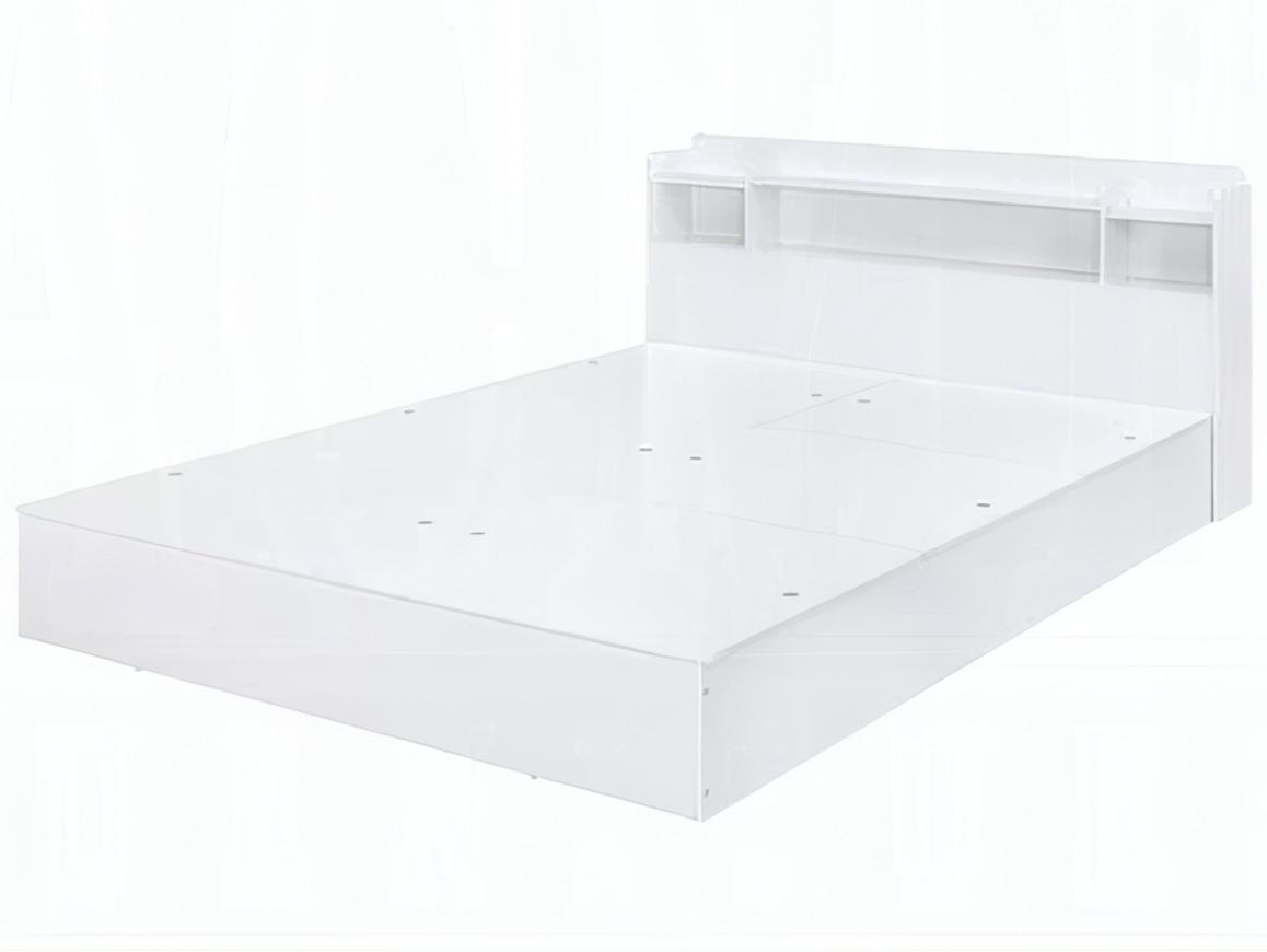 Acme Furniture Perse White Wood Queen Platform Bed