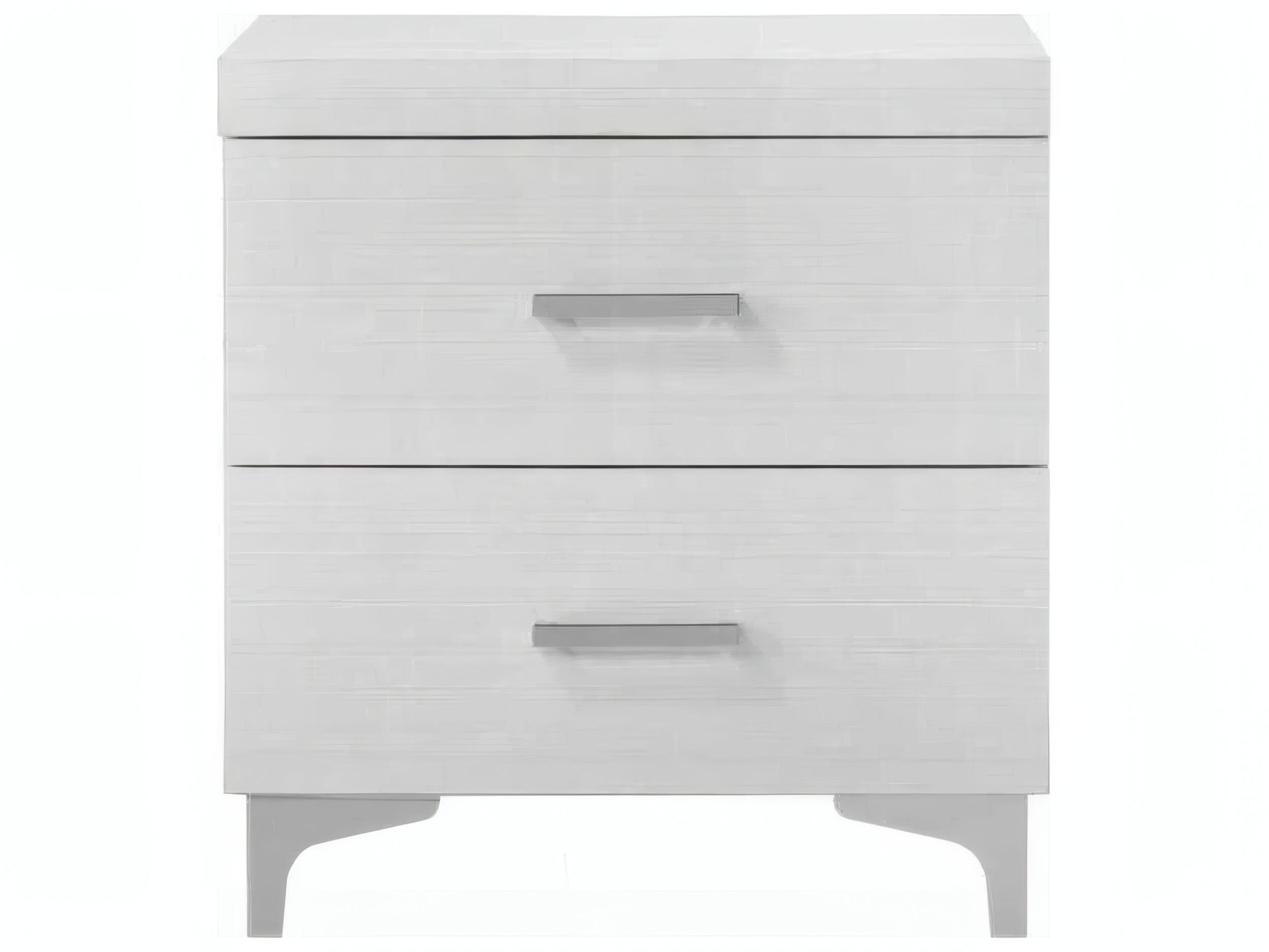 Acme Furniture Casilda 2-Drawers Poplar Wood Nightstand