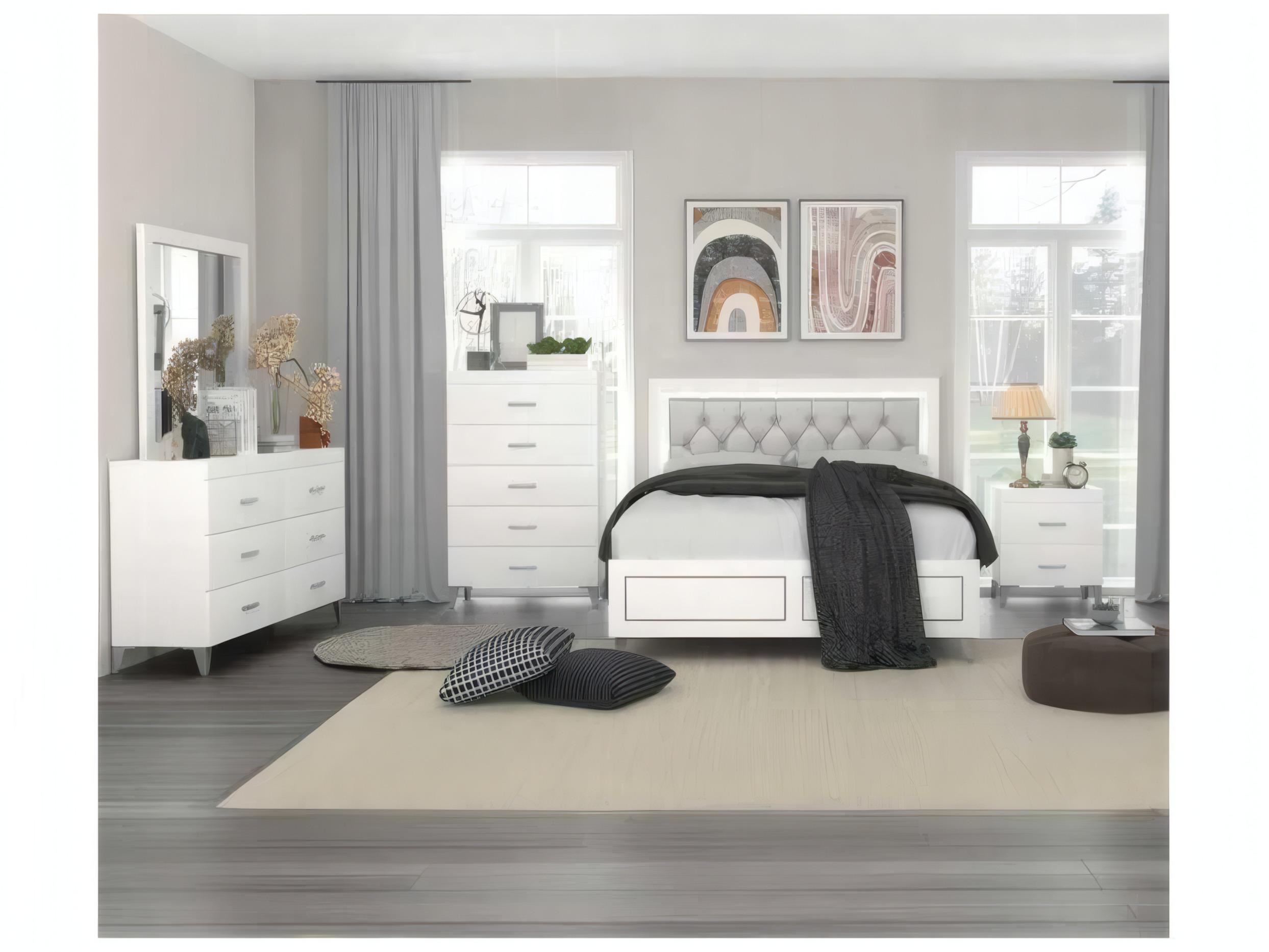 Acme Furniture Casilda 6-Drawers Poplar Wood Double Dresser