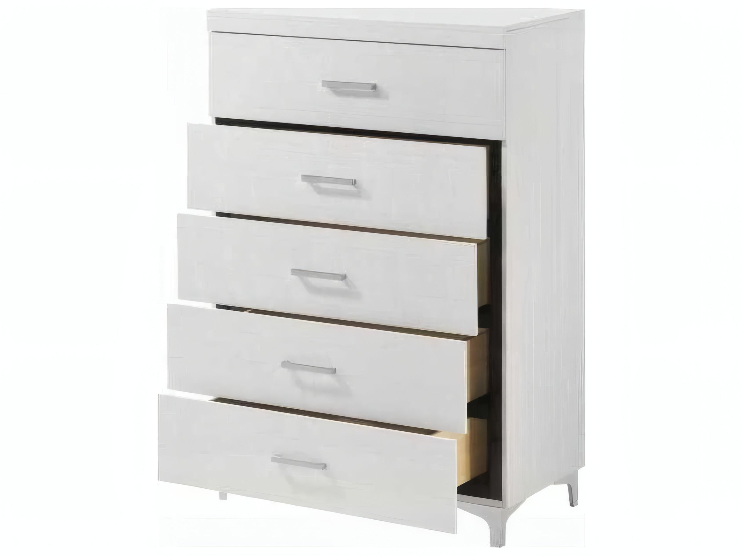 Acme Furniture Casilda White Poplar Wood Accent Chest