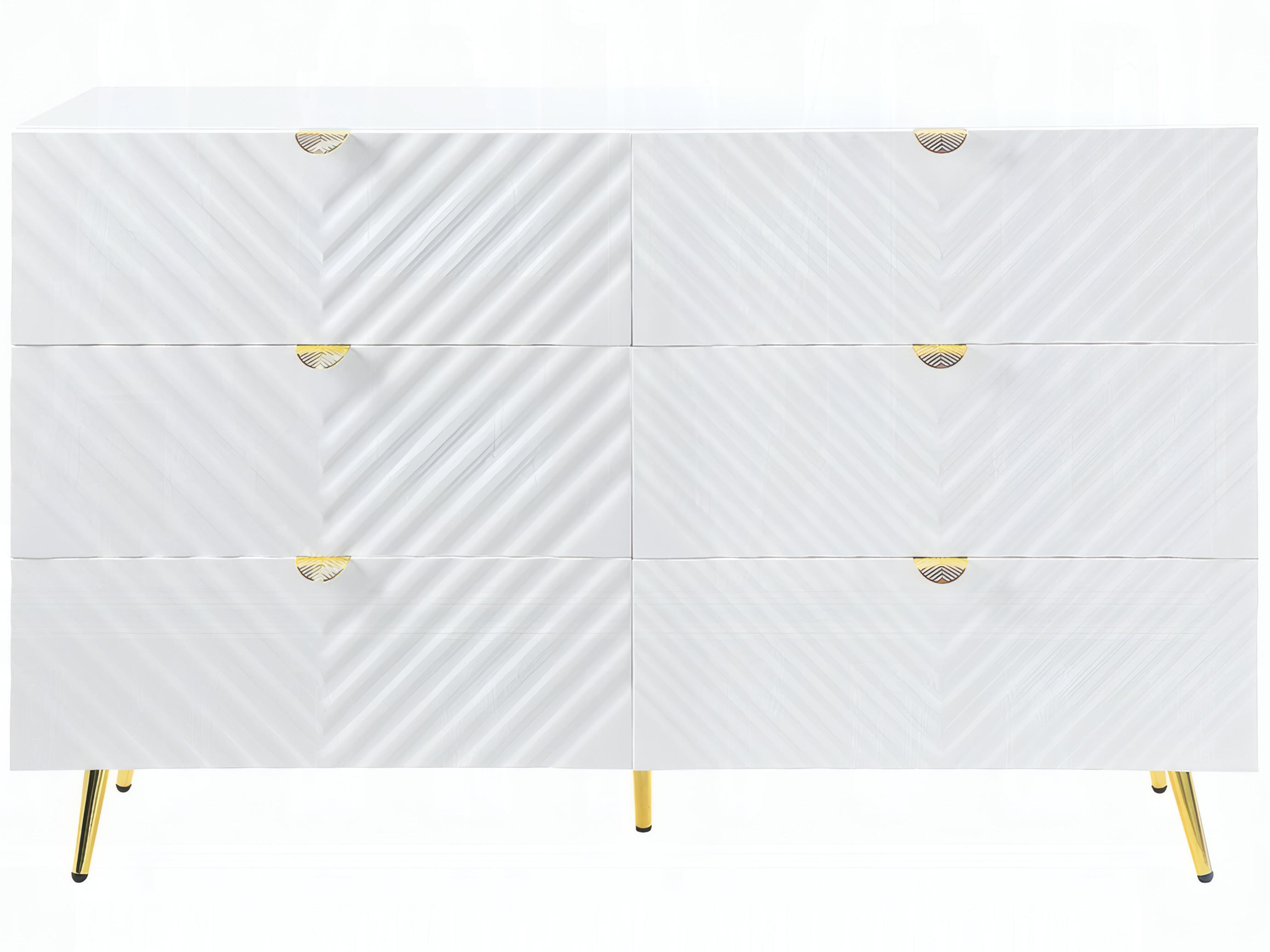 Acme Furniture Gaines 6-Drawers Double Dresser