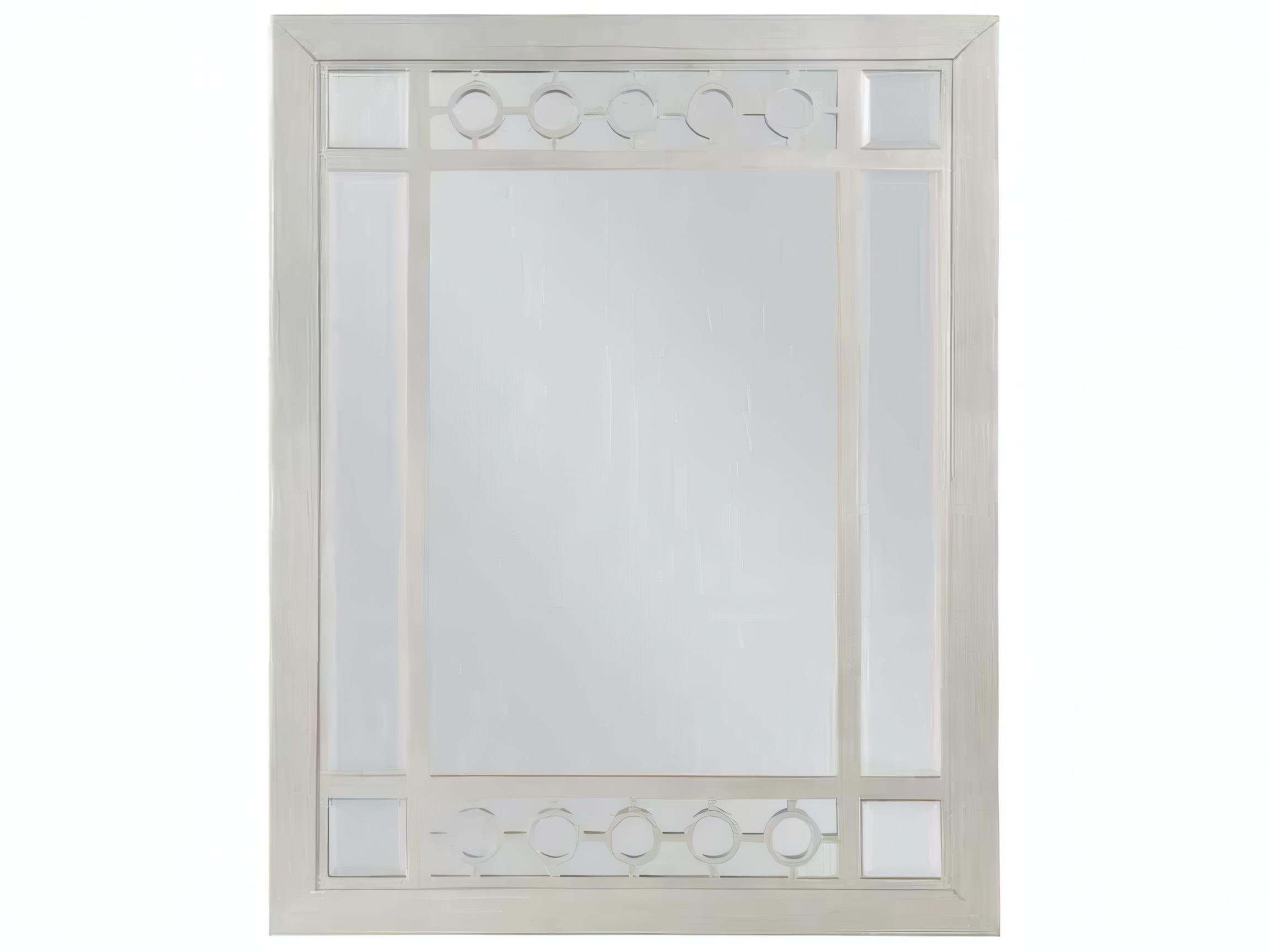 Acme Furniture Varian Silver Mirrored Rectangular Wall Mirror