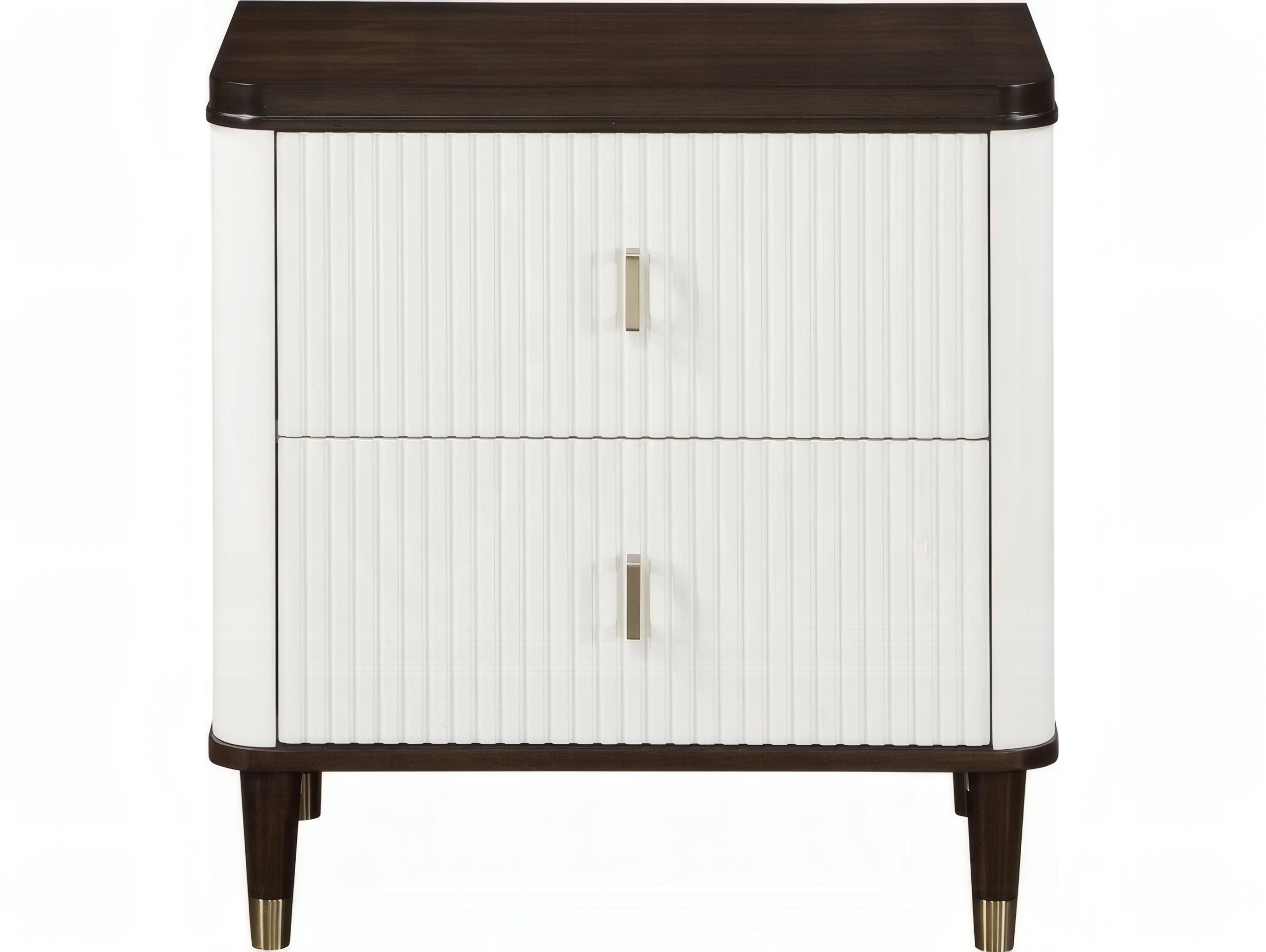 Acme Furniture Carena 2-Drawers Plywood Nightstand