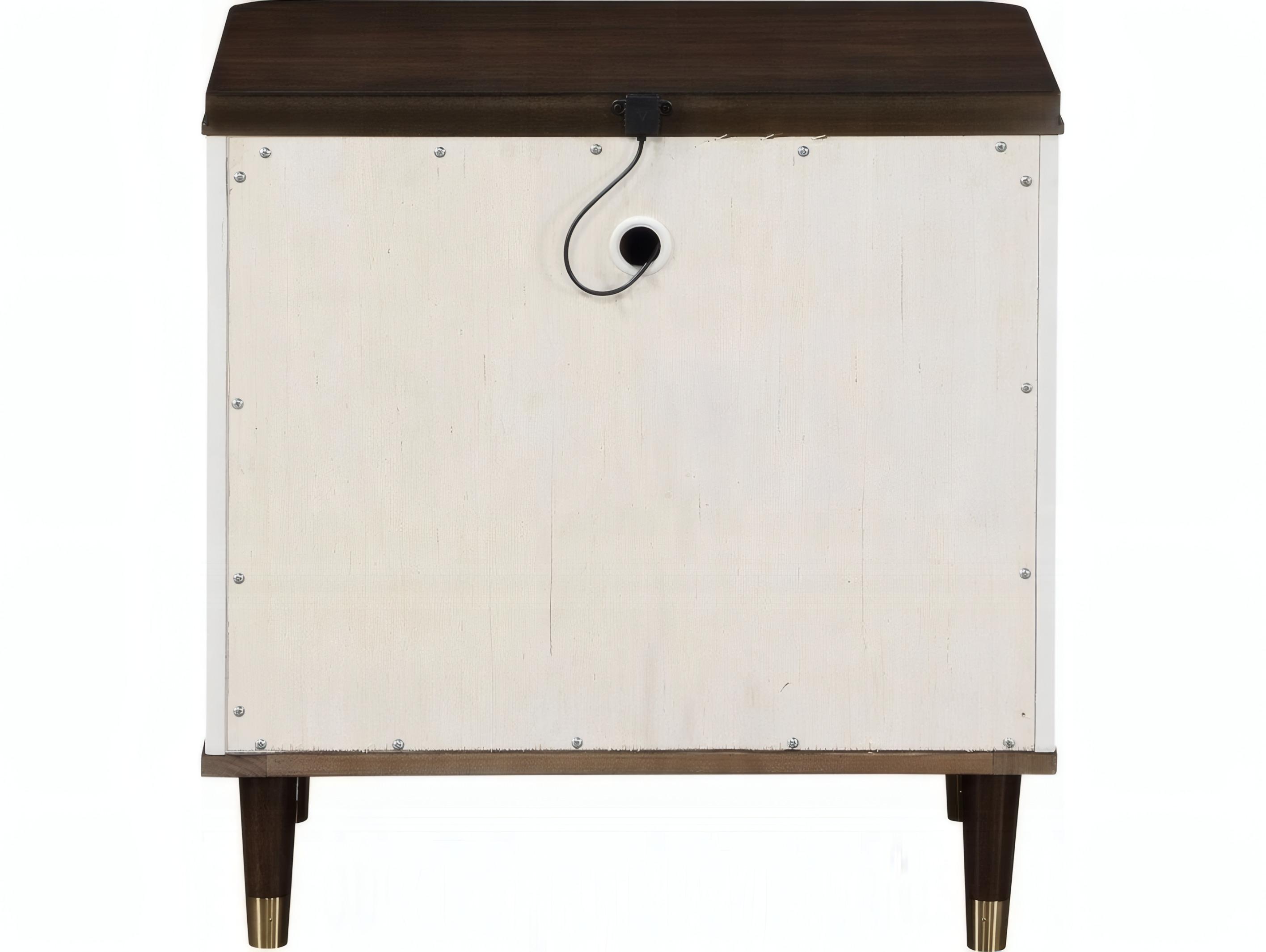 Acme Furniture Carena 2-Drawers Plywood Nightstand