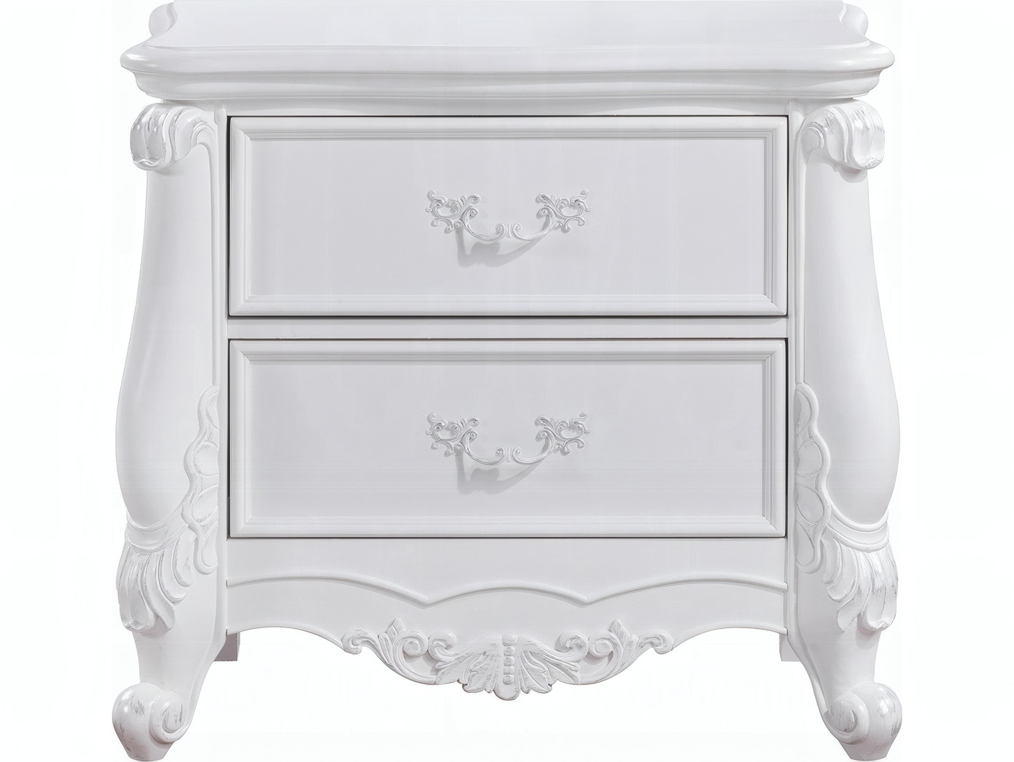 Acme Furniture Latisha 2-Drawers Hardwood Nightstand