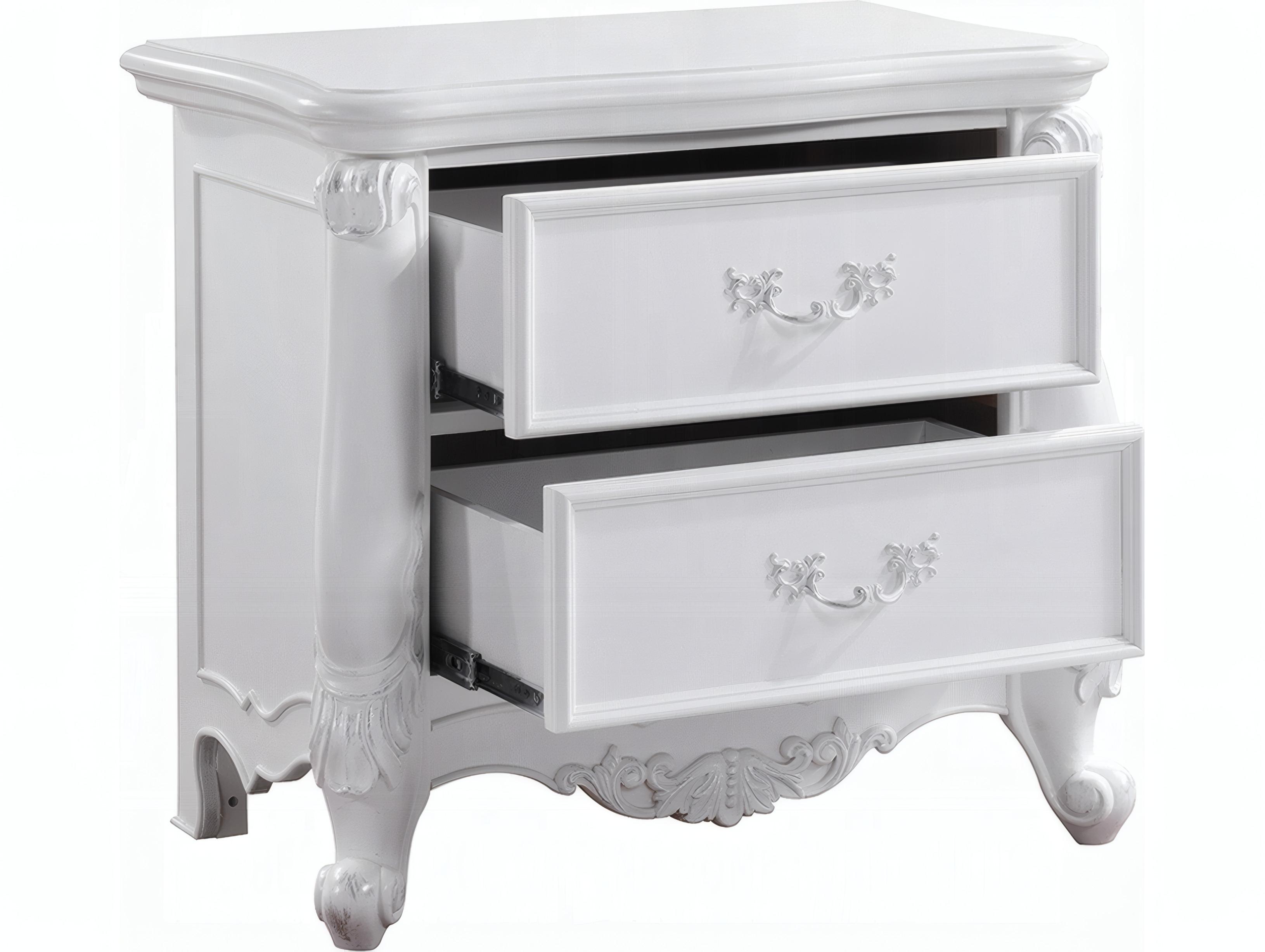 Acme Furniture Latisha 2-Drawers Hardwood Nightstand