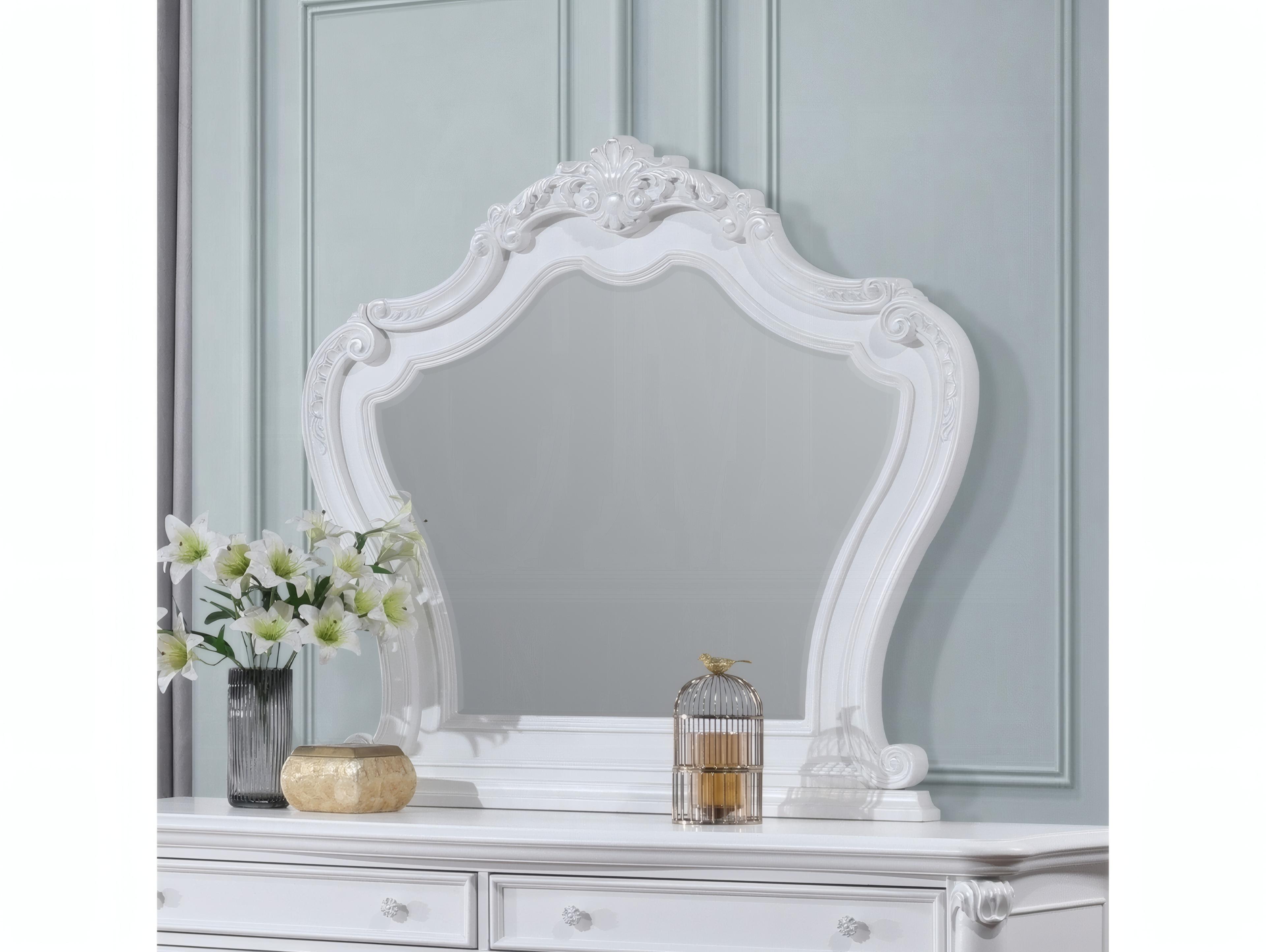 Acme Furniture Latisha White Dresser Mirror