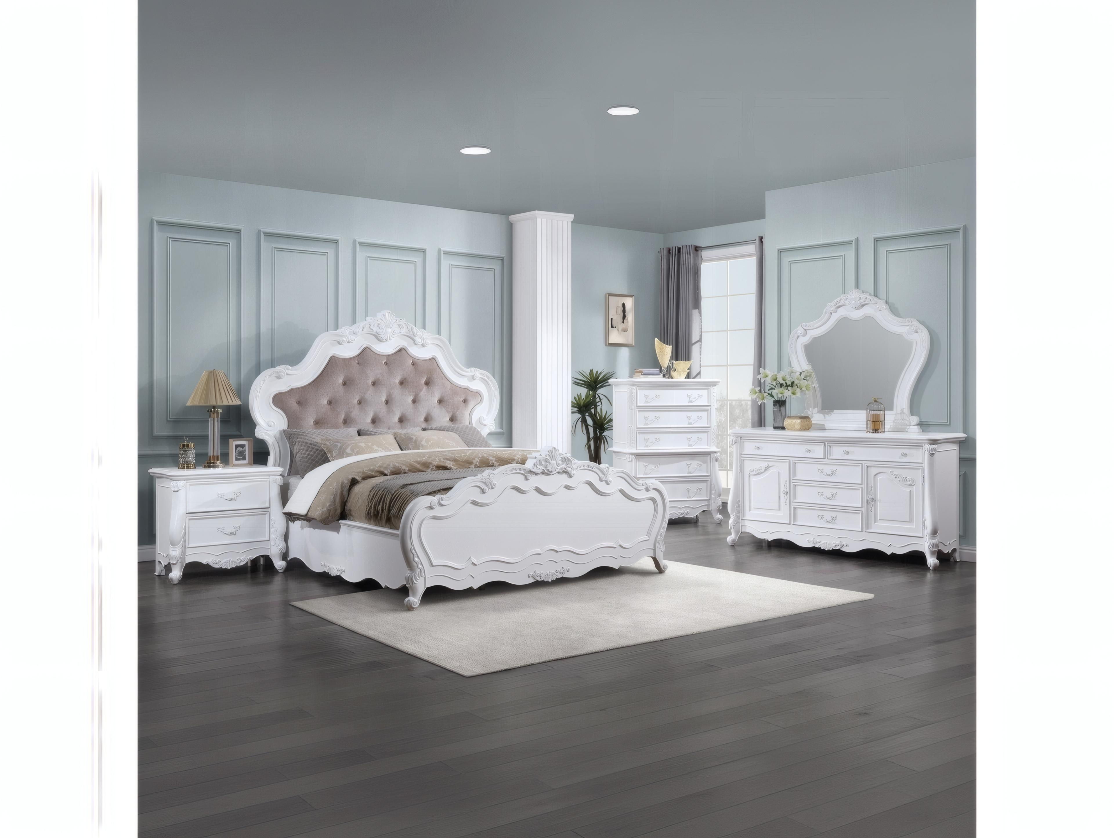 Acme Furniture Latisha White Dresser Mirror