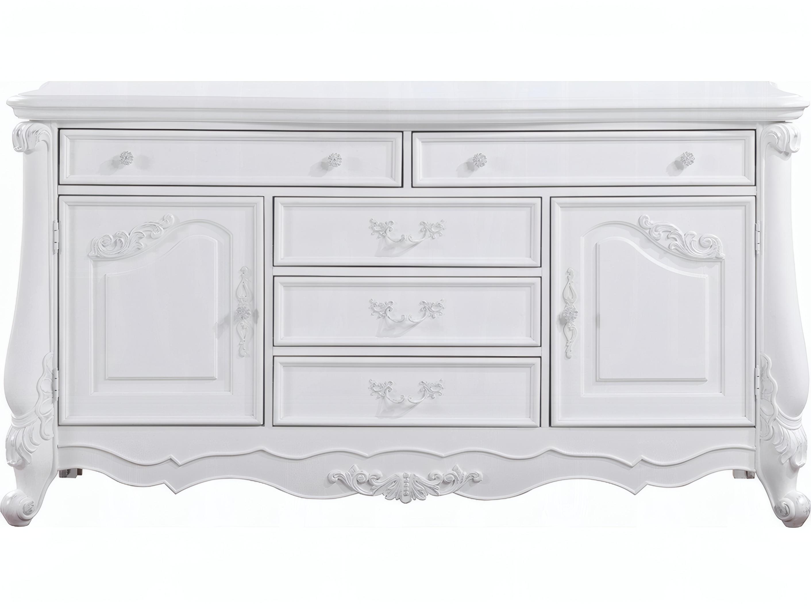 Acme Furniture Latisha 5-Drawers Hardwood Double Dresser