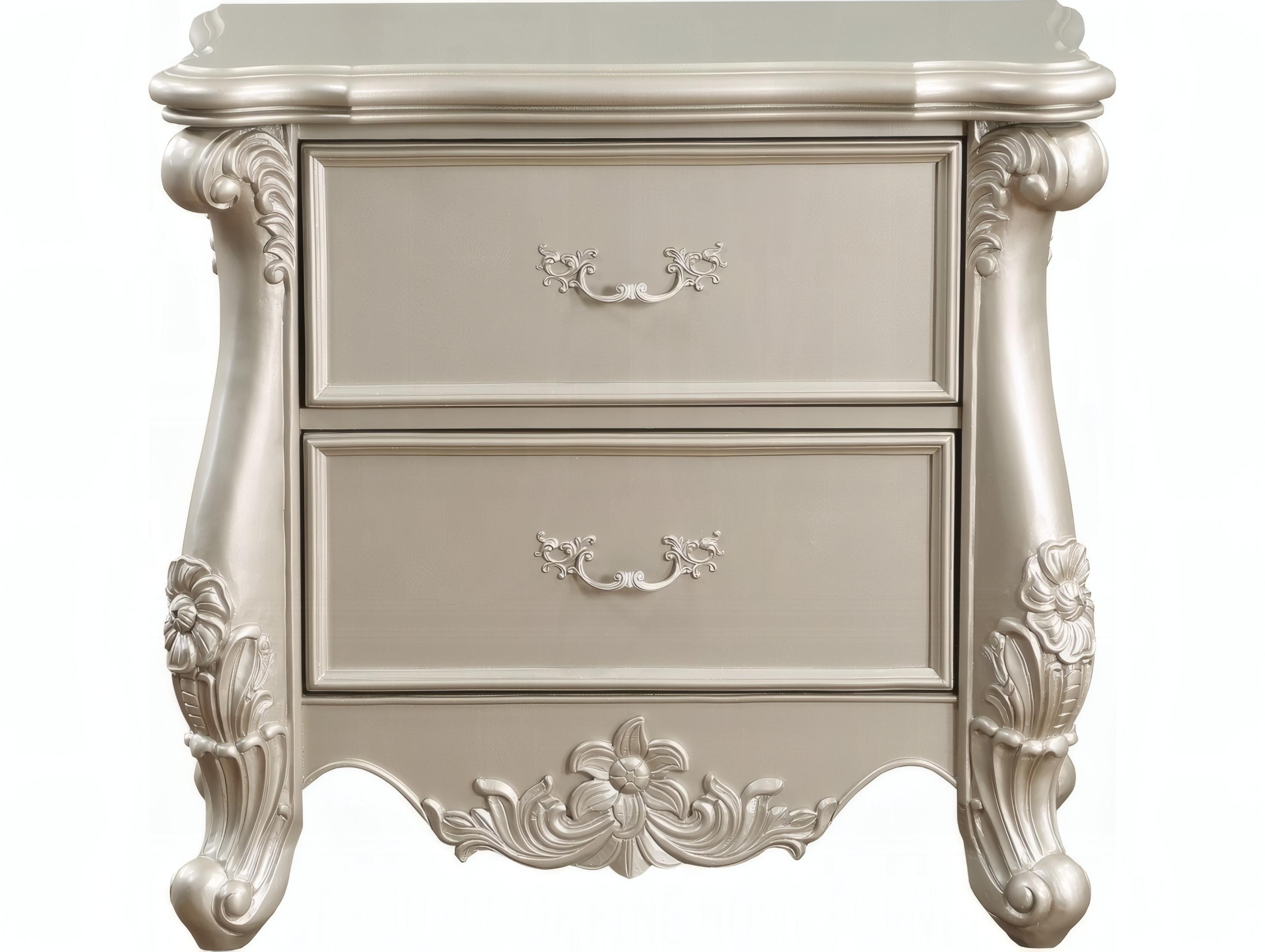 Acme Furniture Bently 2-Drawers Hardwood Nightstand