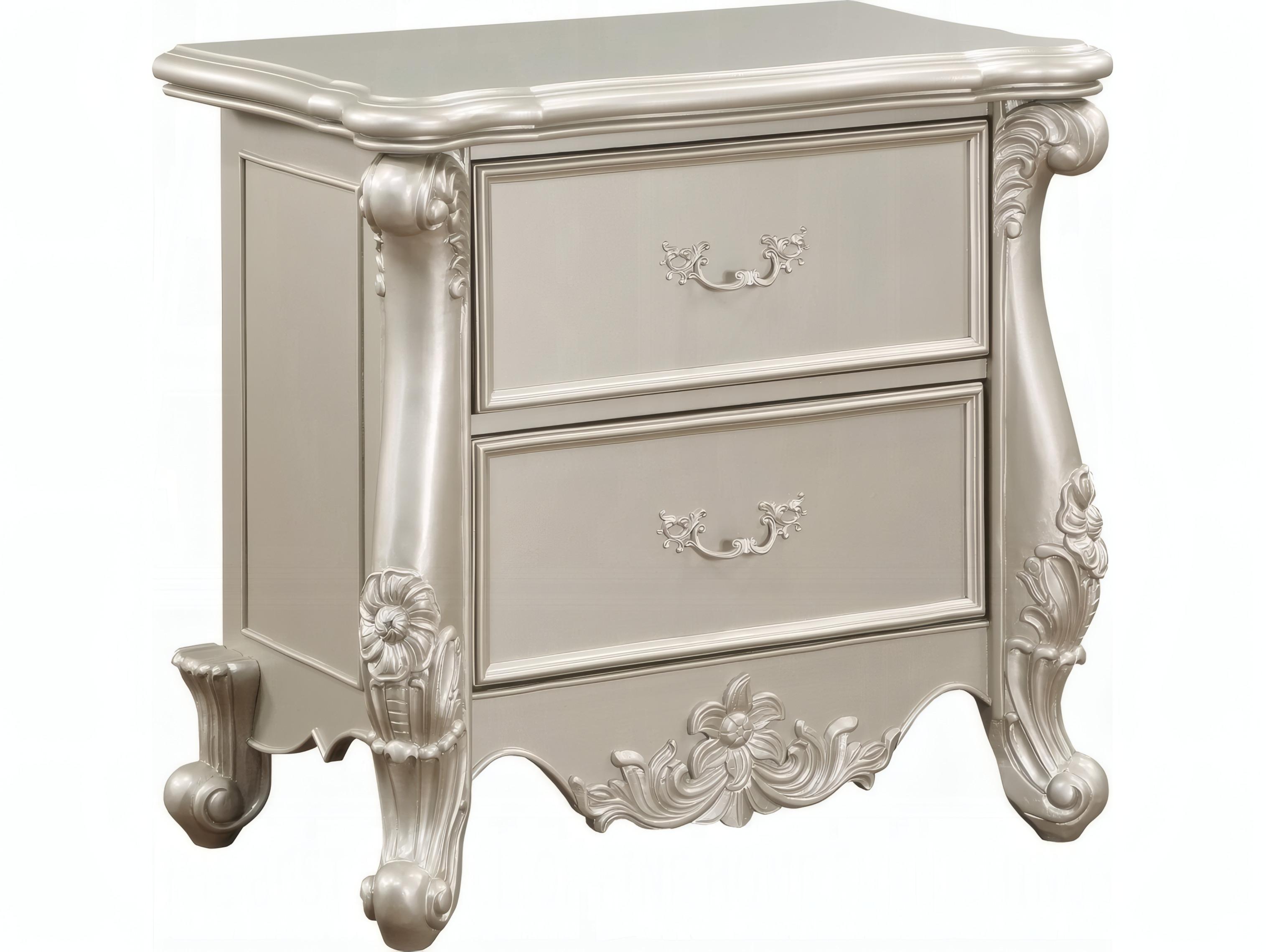 Acme Furniture Bently 2-Drawers Hardwood Nightstand