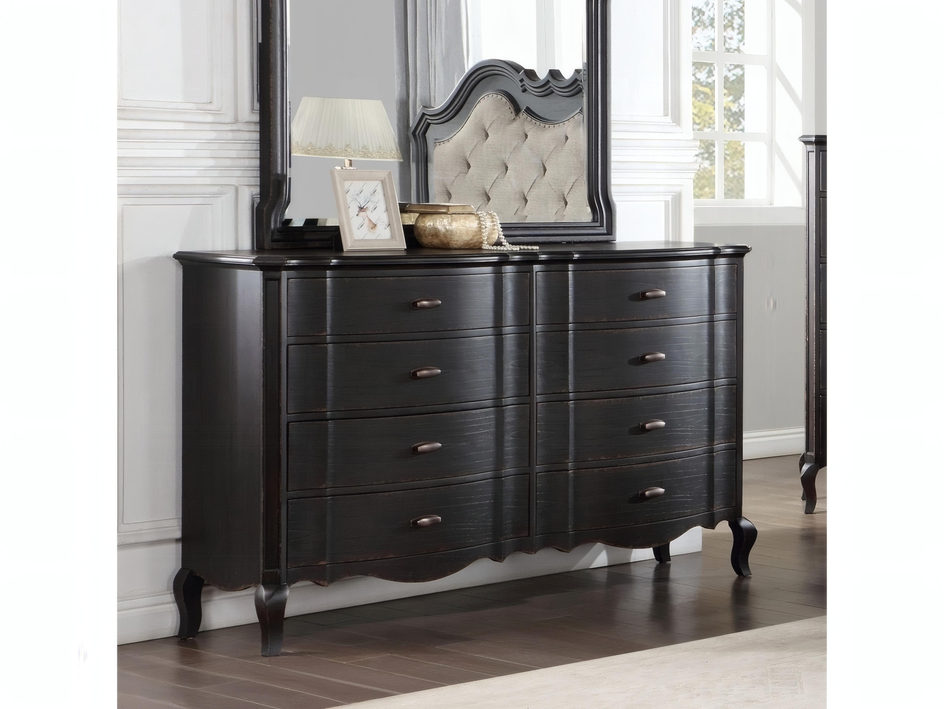 Acme Furniture Chelmsford Rubberwood Double Dresser