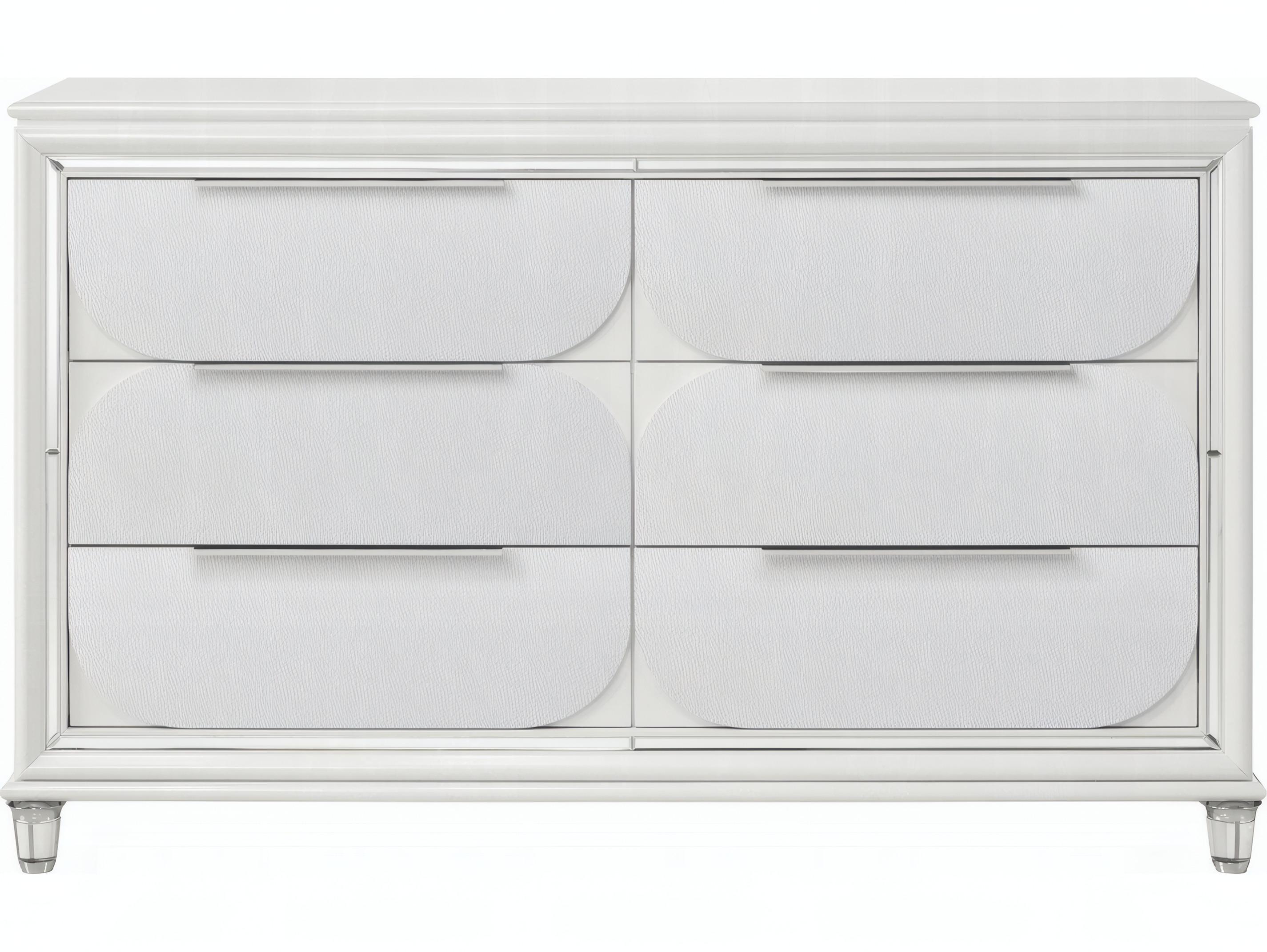 Acme Furniture Tarian 6-Drawers Poplar Wood Double Dresser