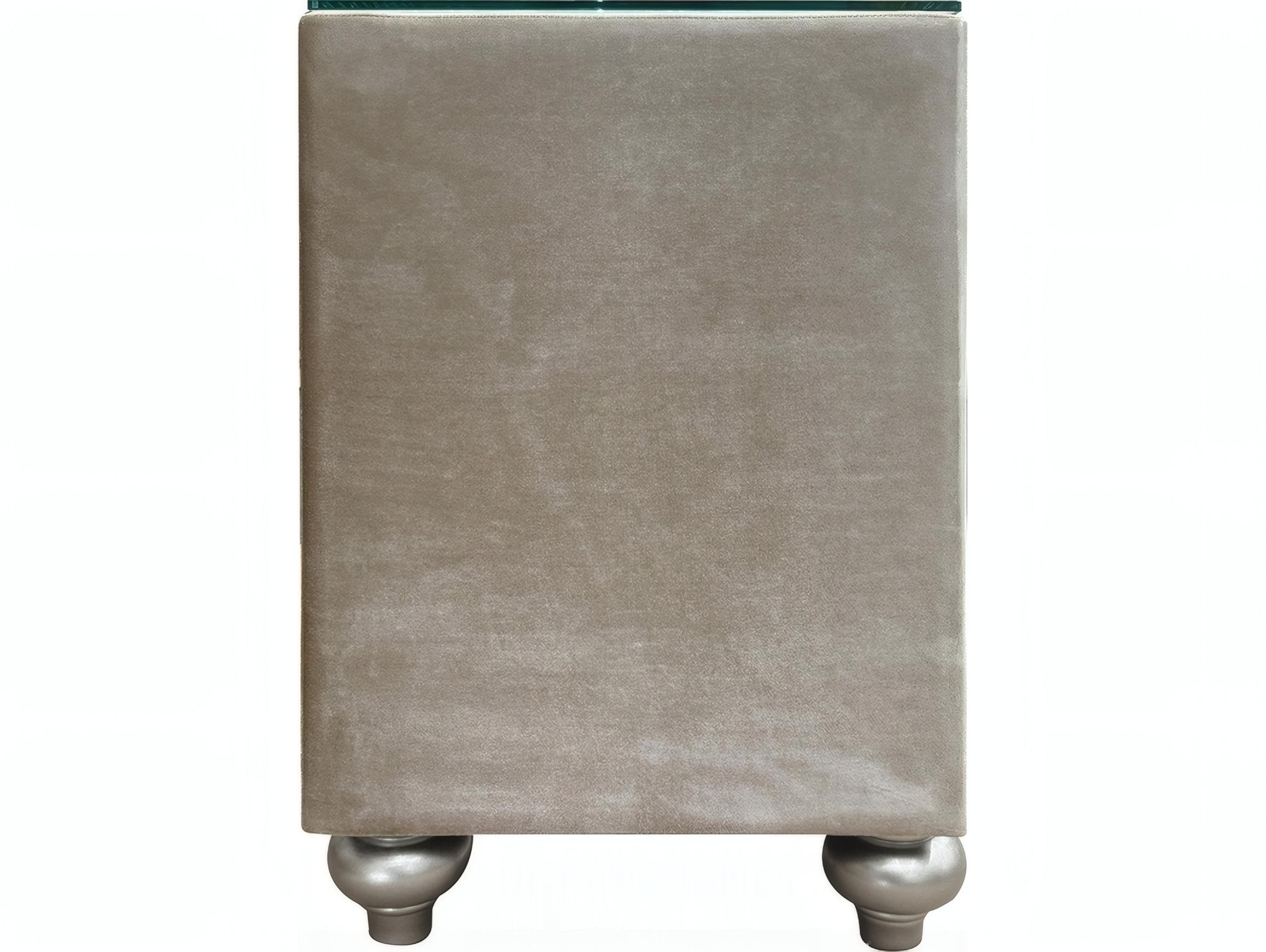 Acme Furniture Lucienne 3-Drawers Rubberwood Nightstand