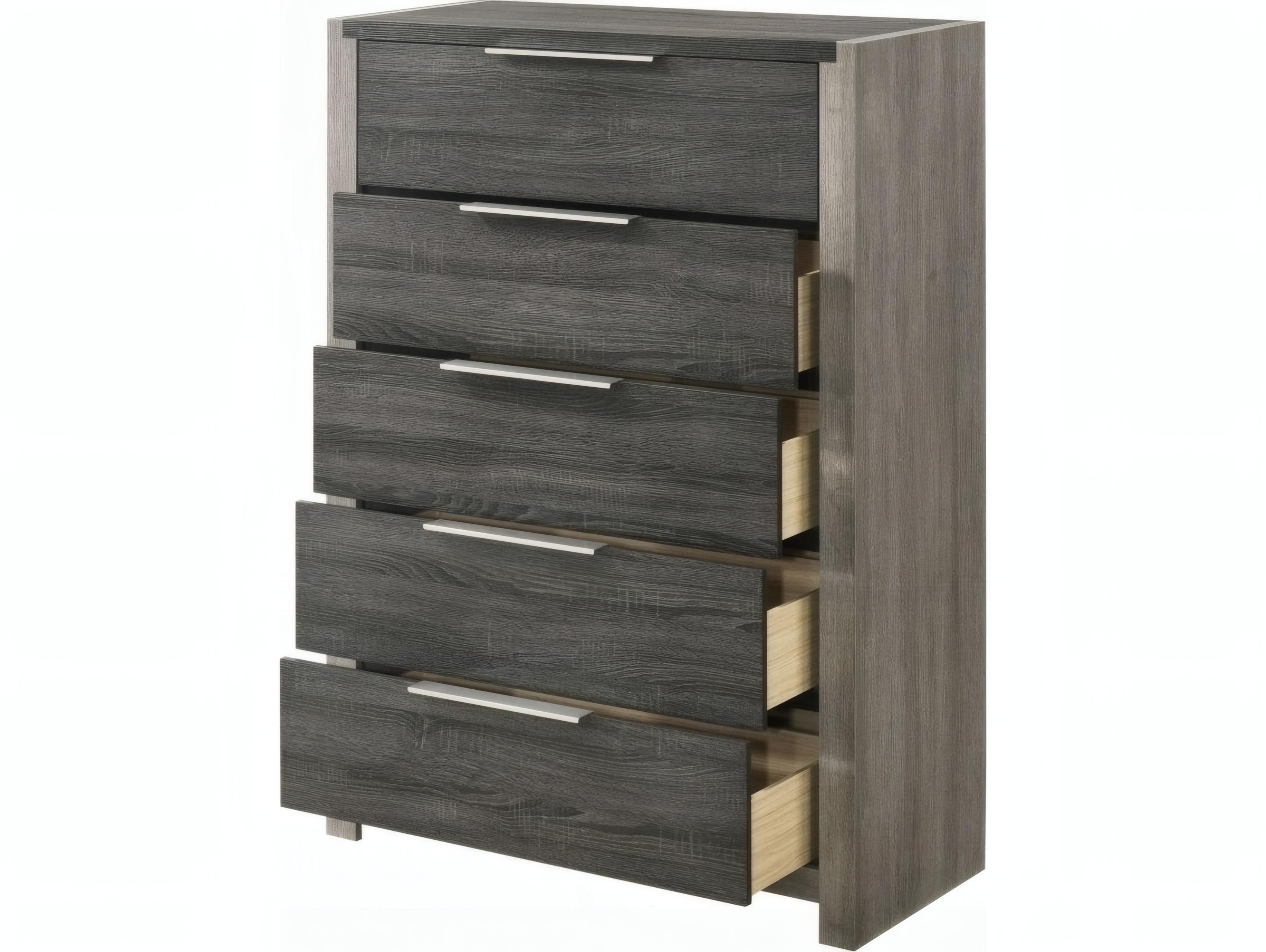 Acme Furniture Jehoram Gray Rubberwood Accent Chest