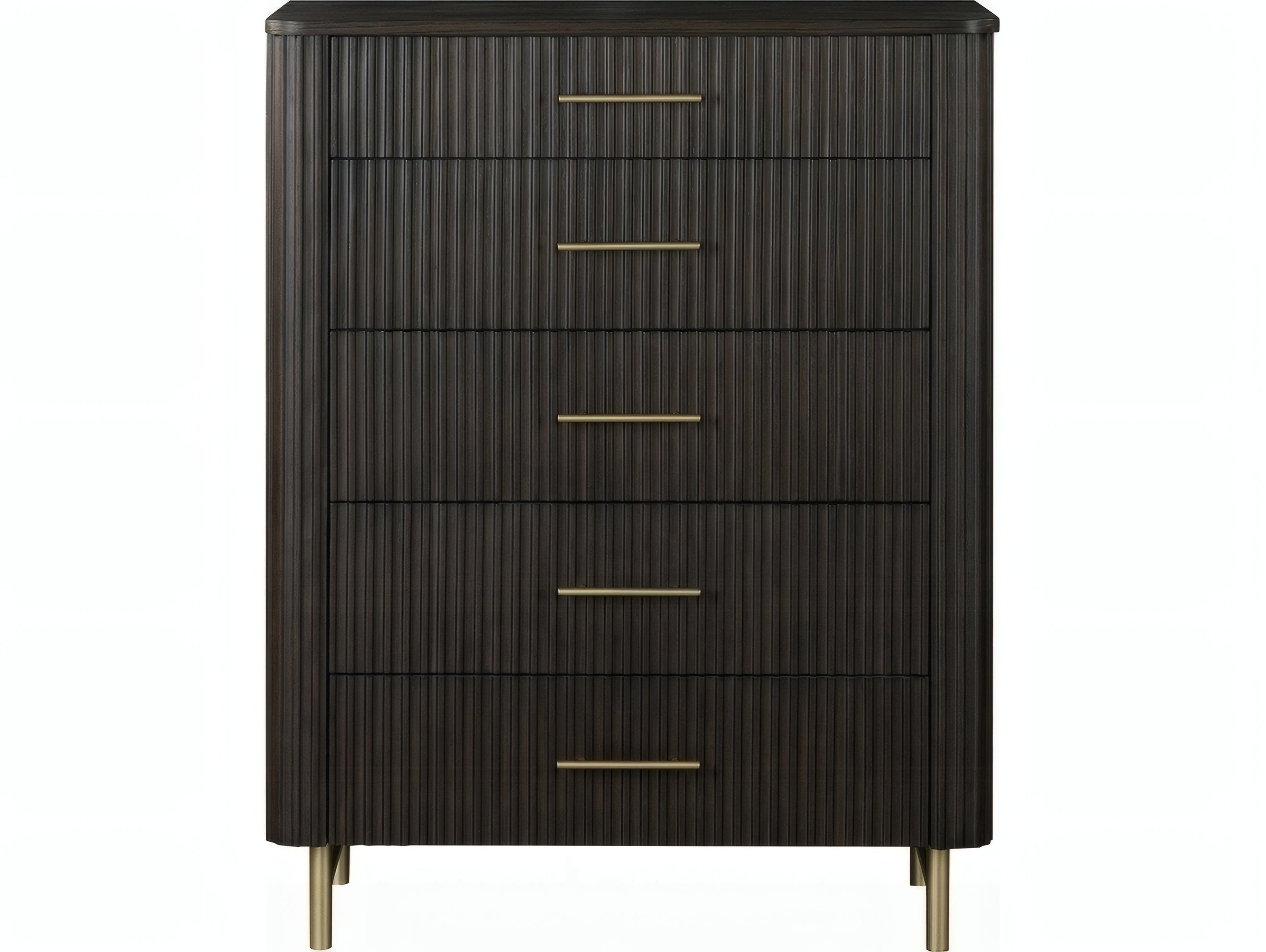 Acme Furniture Clayten Espresso Brown Rubberwood Accent Chest