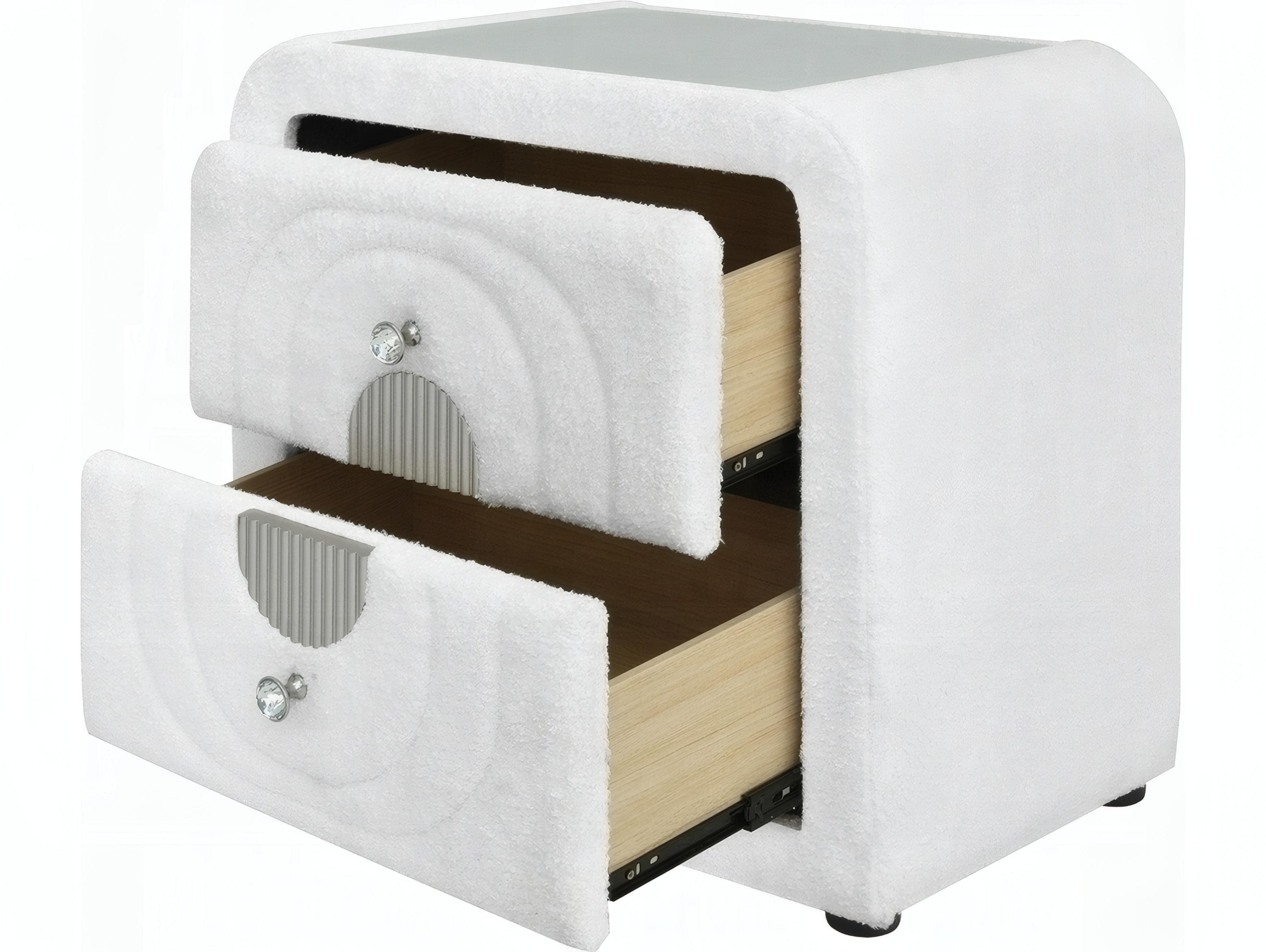 Acme Furniture Shelyn 2-Drawers Nightstand