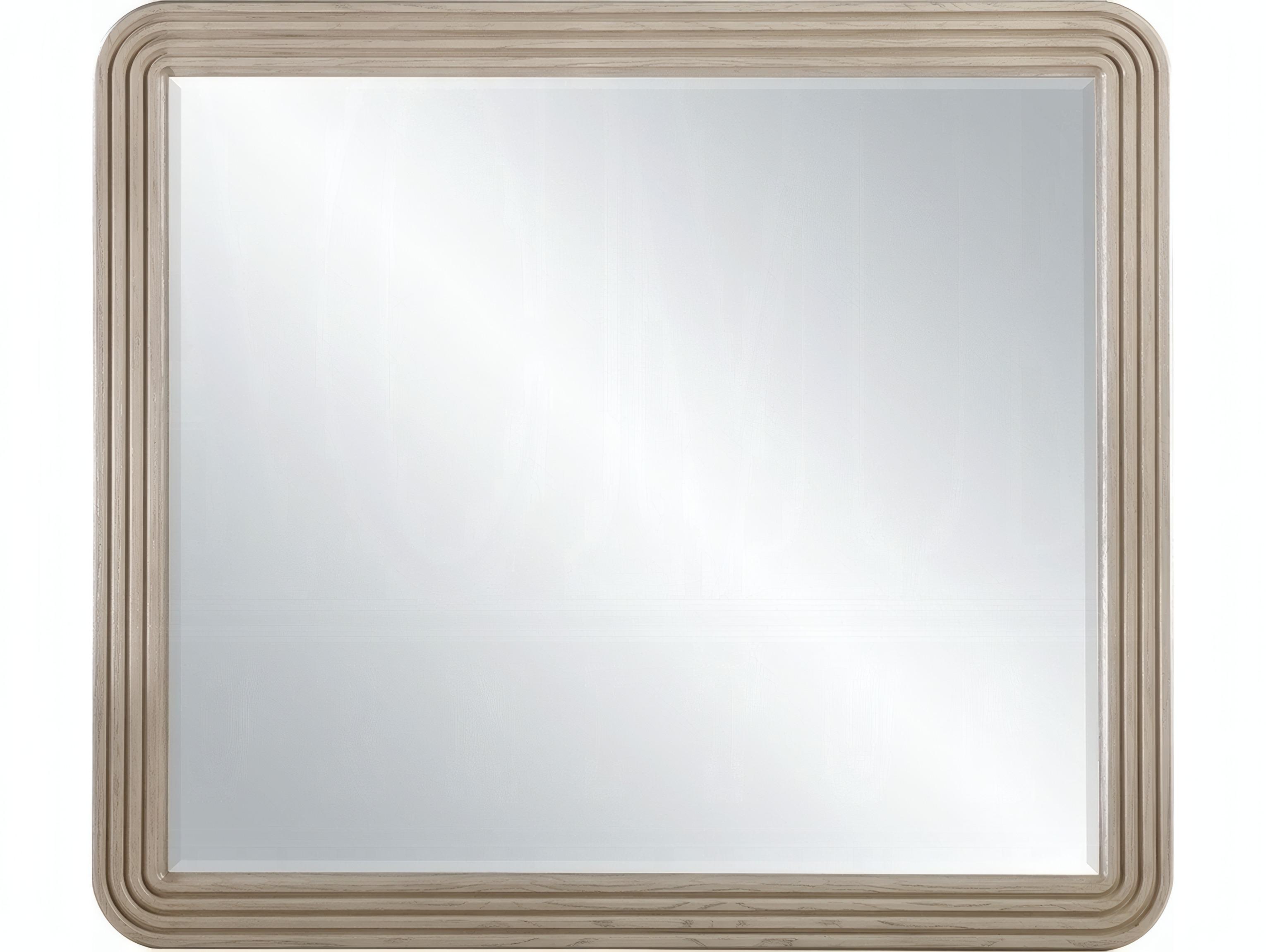 Acme Furniture Leanna Light Oak Square Wall Mirror