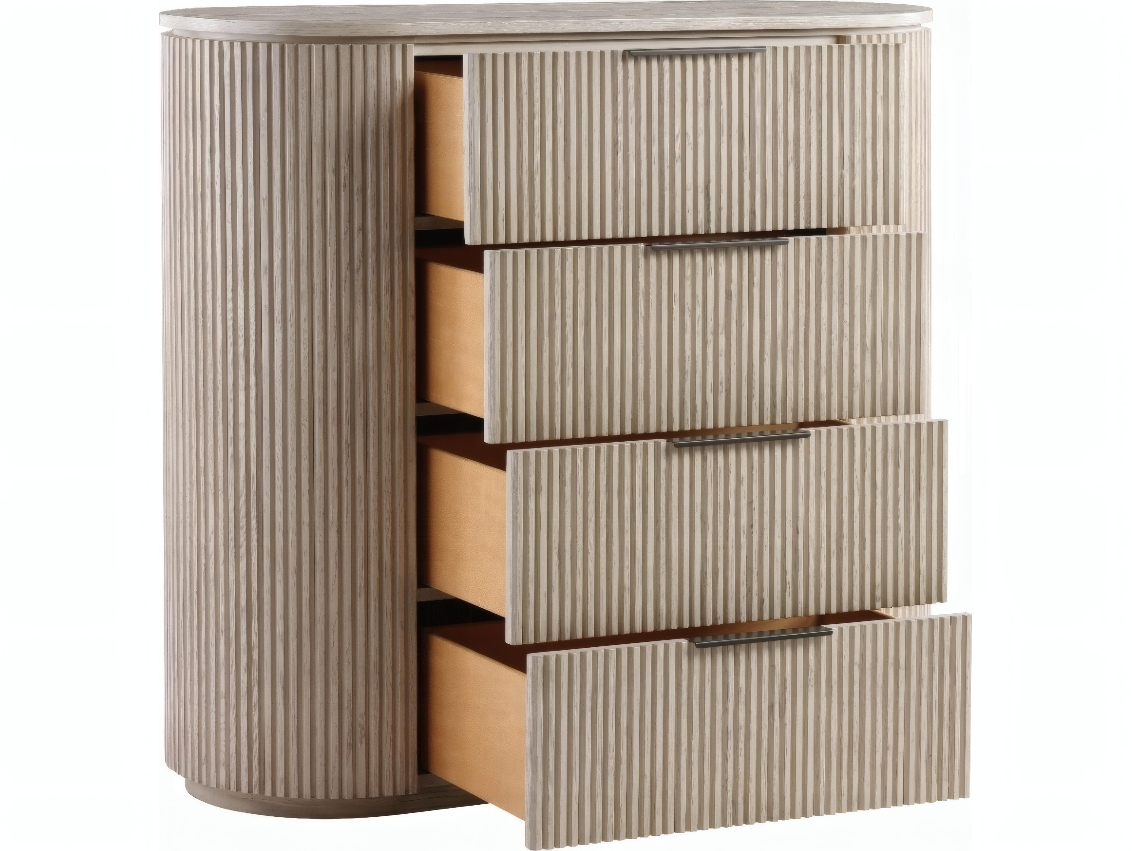 Acme Furniture Leanna Light Oak Beige Wood Accent Chest