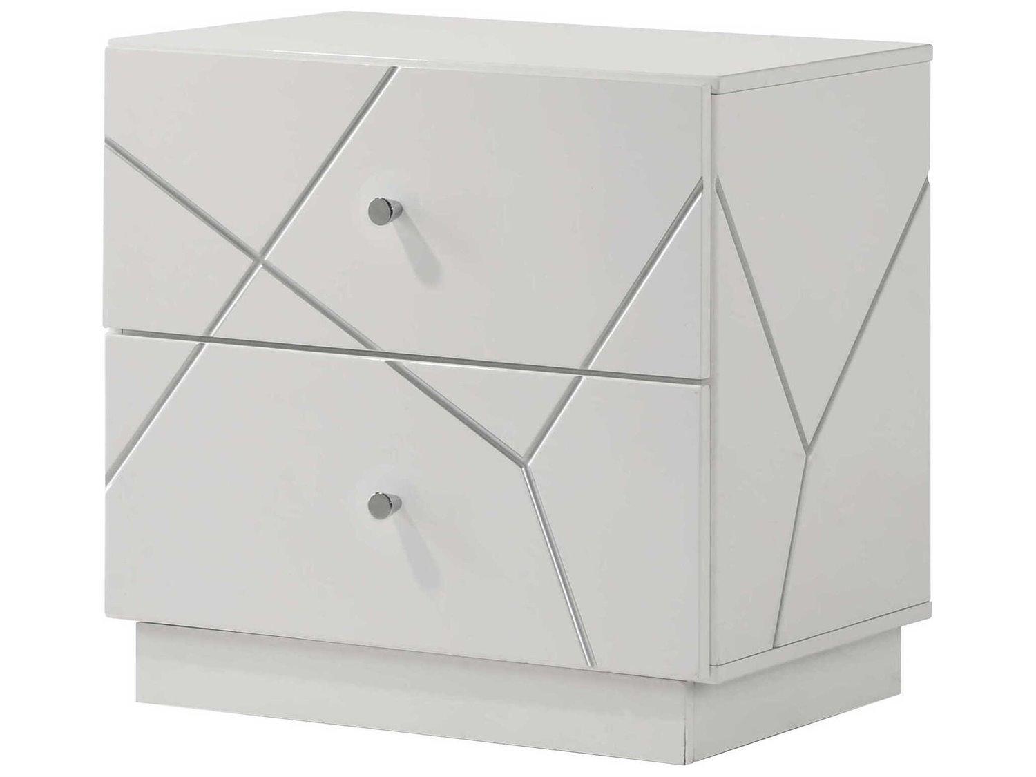 Acme Furniture Esther 2-Drawers Plywood Nightstand