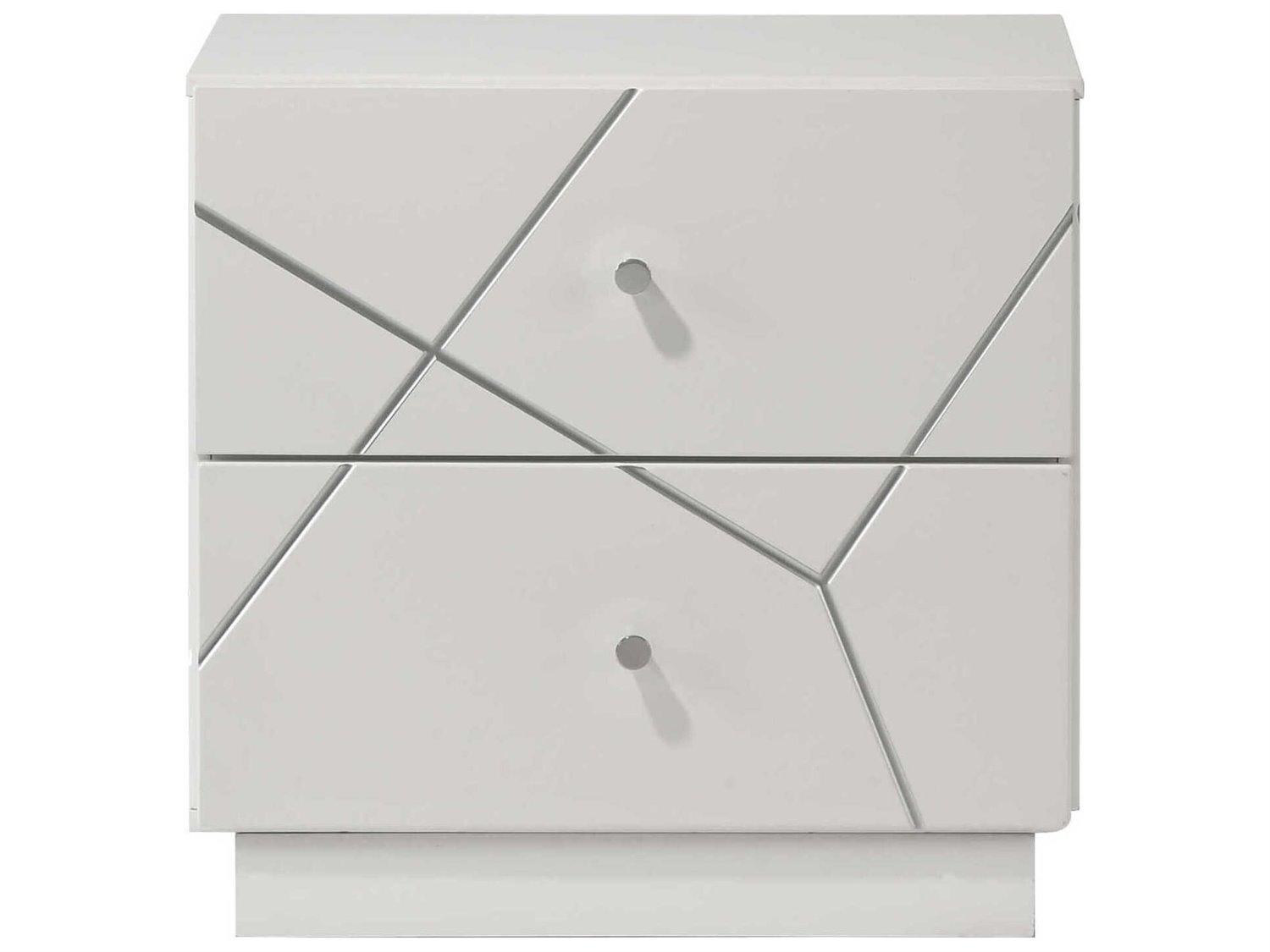 Acme Furniture Esther 2-Drawers Plywood Nightstand
