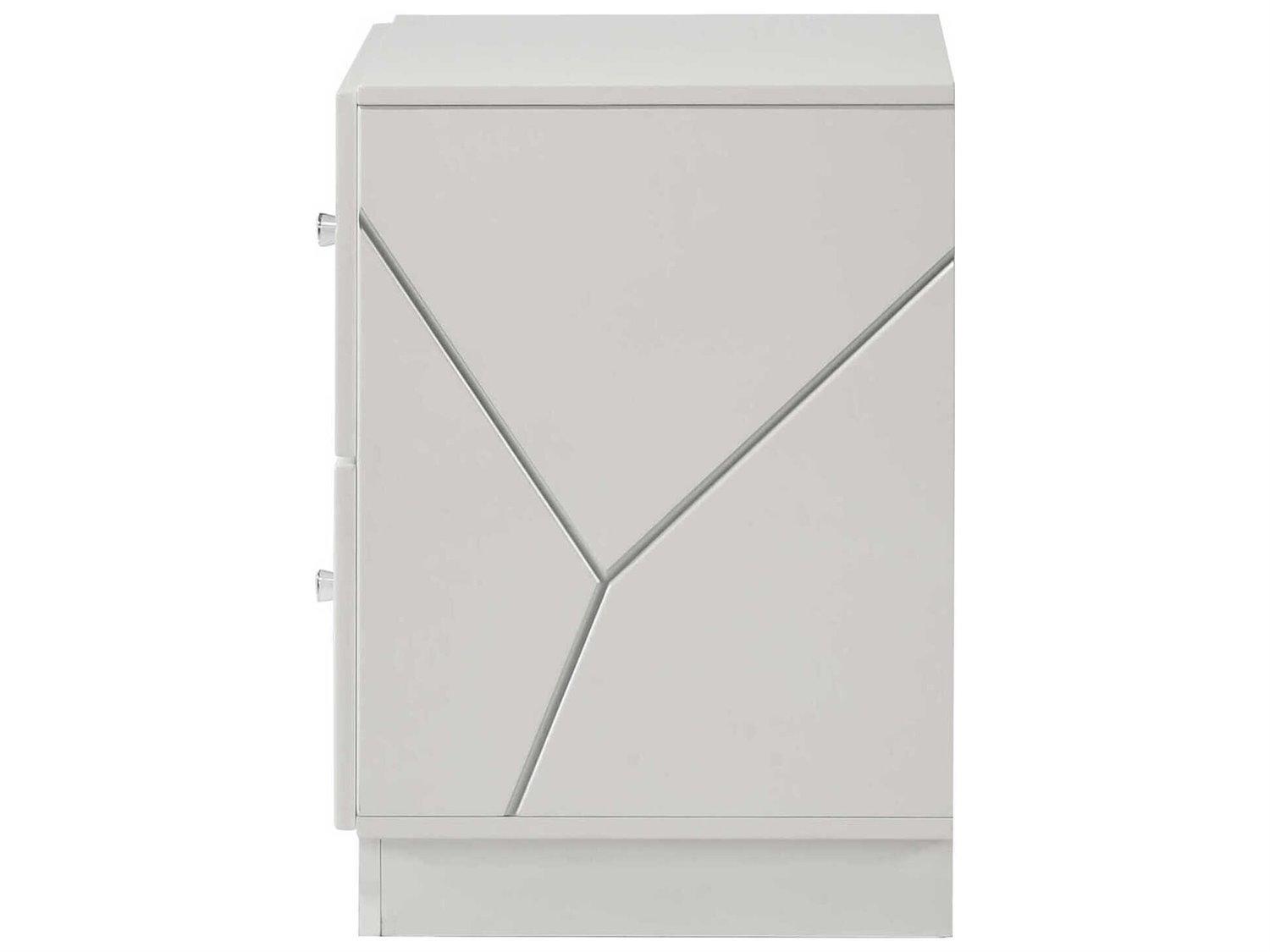 Acme Furniture Esther 2-Drawers Plywood Nightstand